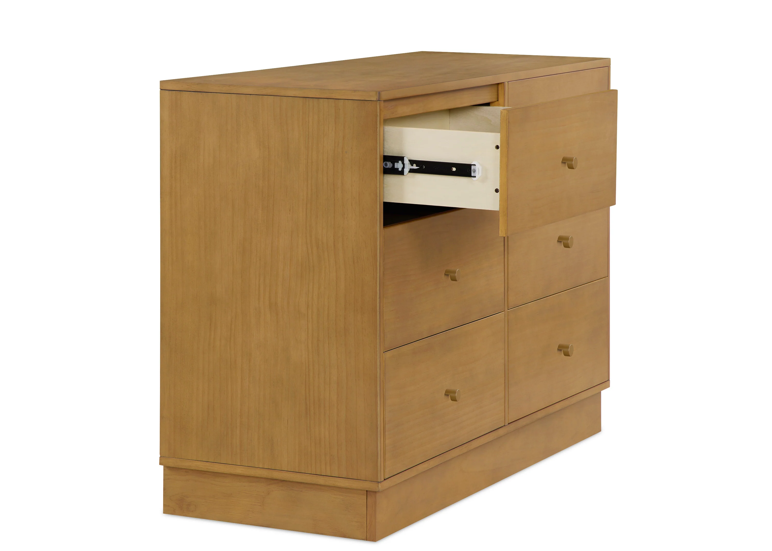 James 6 Drawer Dresser with Changing Top and Interlocking Drawers - Image 21