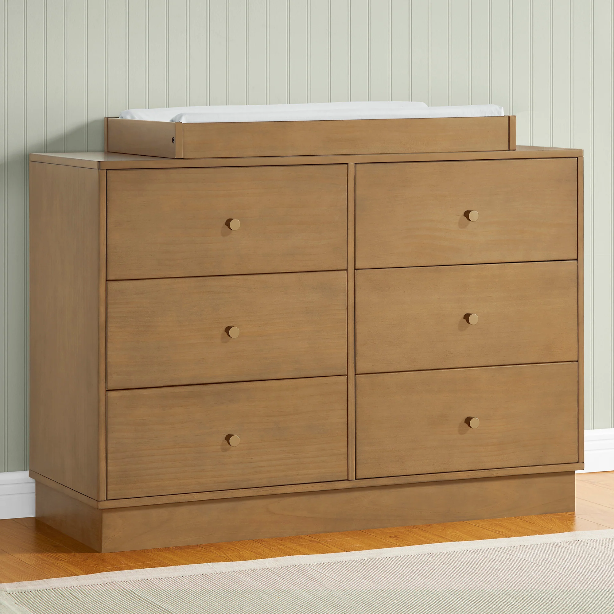 James 6 Drawer Dresser with Changing Top and Interlocking Drawers - Image 24