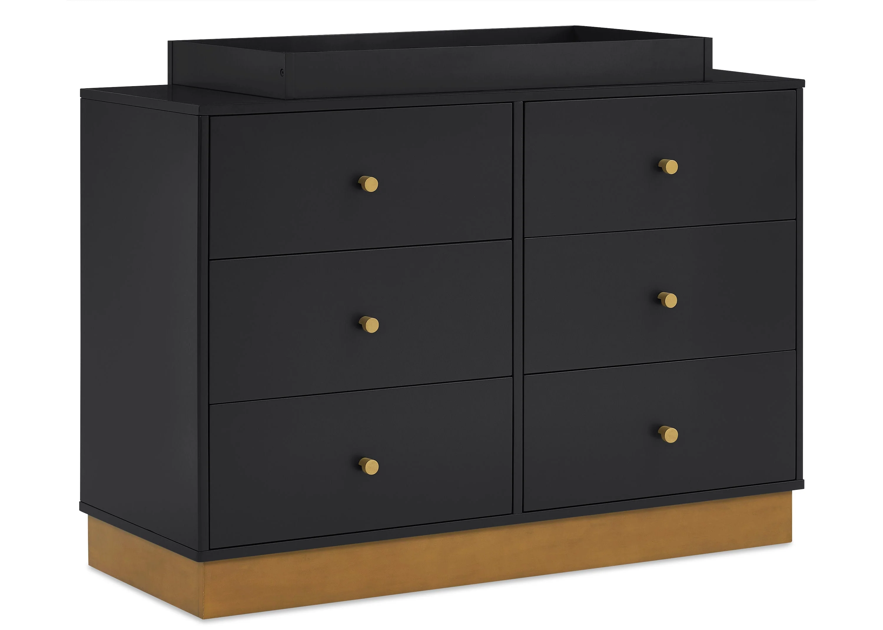 James 6 Drawer Dresser with Changing Top and Interlocking Drawers - Image 3