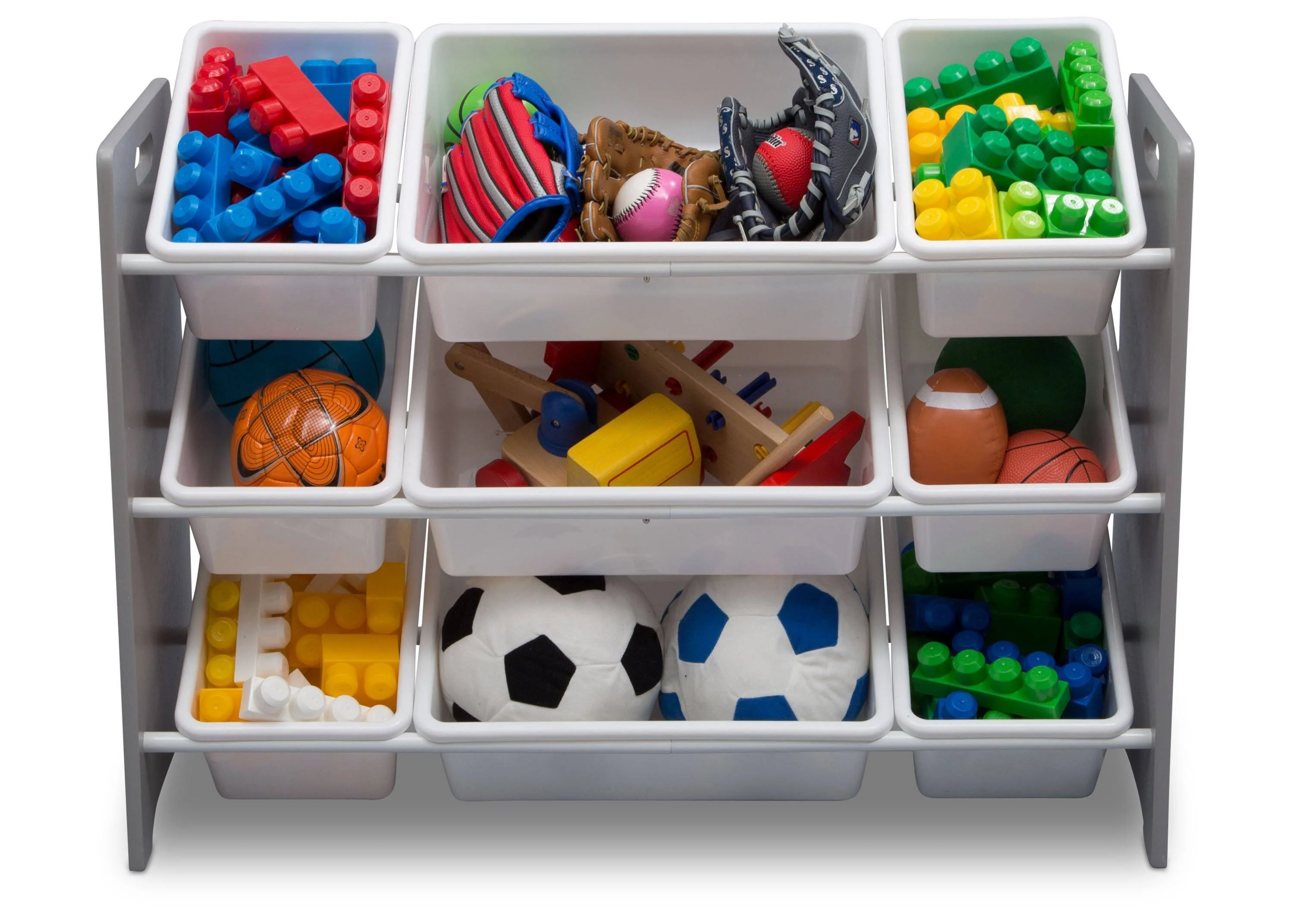 MySize 9 Bin Plastic Toy Organizer - Image 4