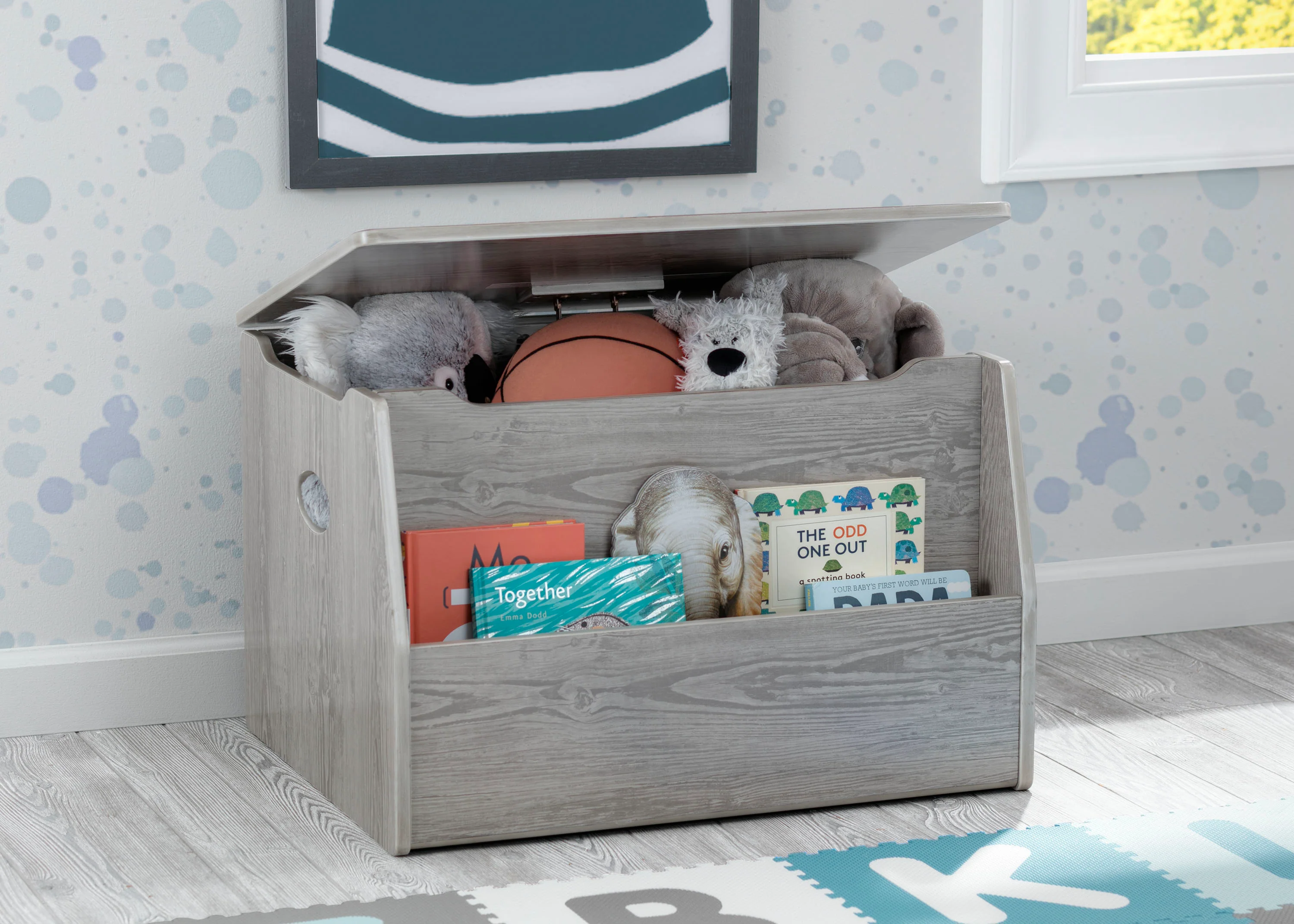 Classic Toy Box with Book Storage - Image 13