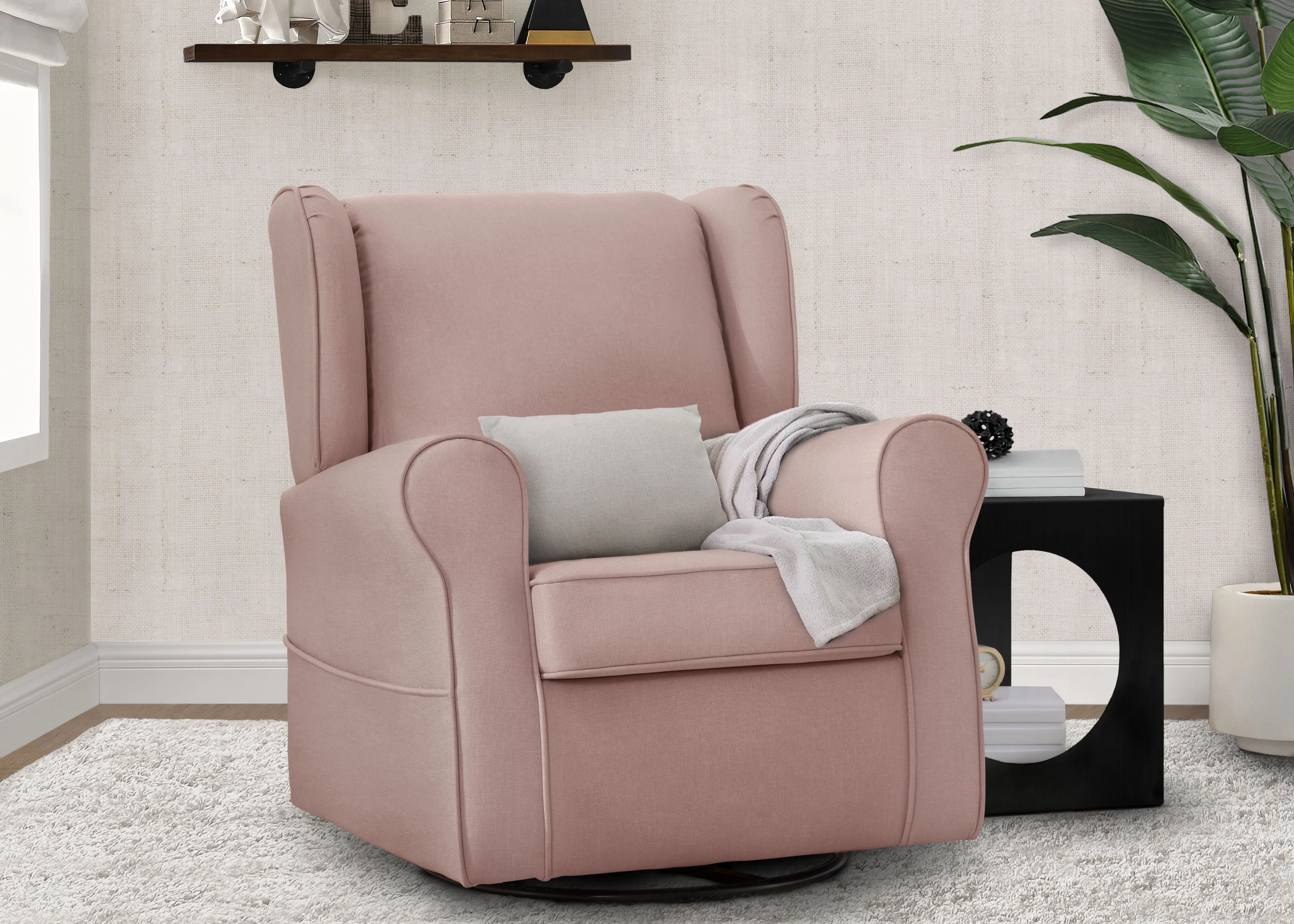 Reston Nursery Glider Swivel Rocker Chair - Image 17