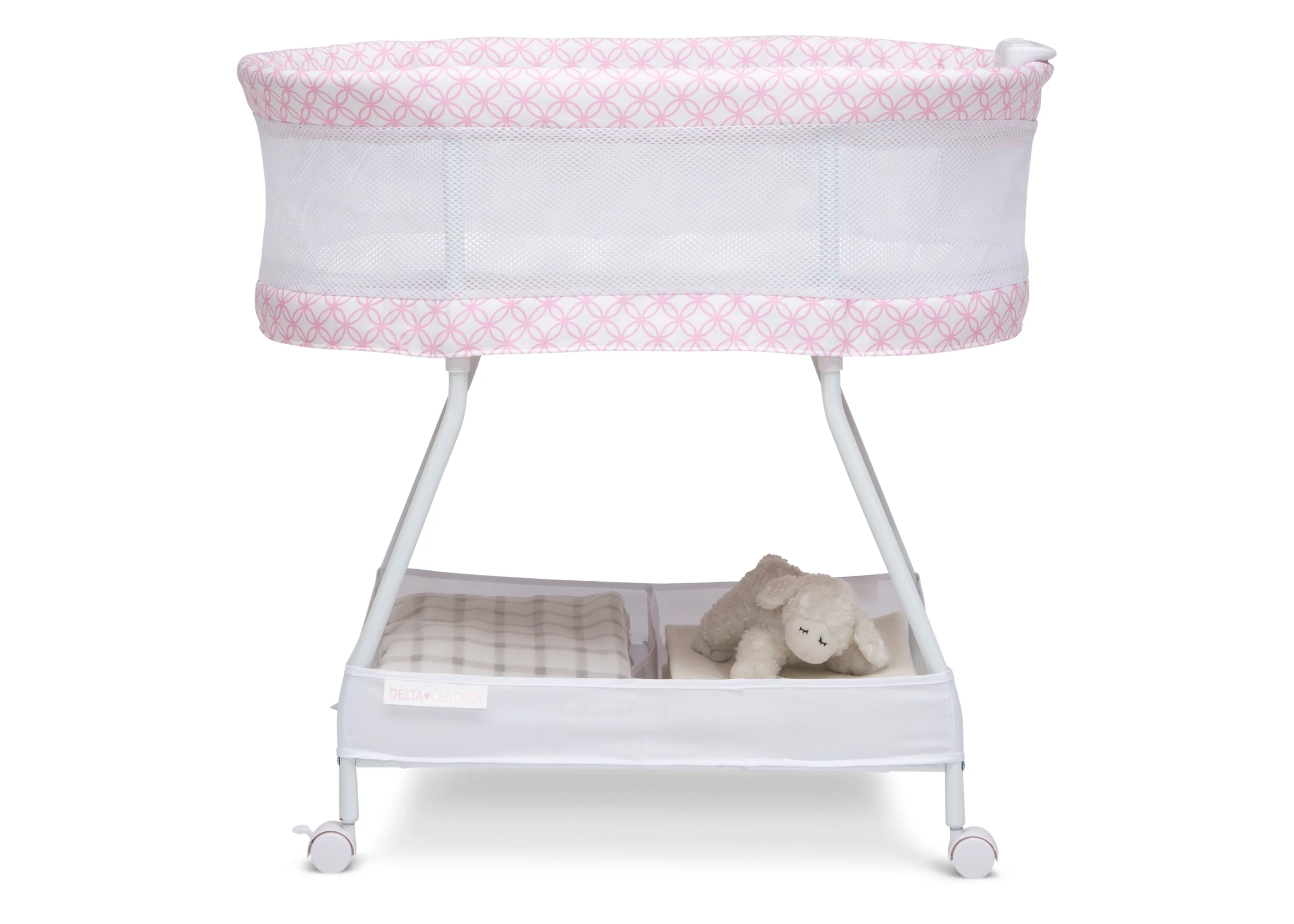 Sweet Dreams Bassinet with Airflow Mesh - Image 4
