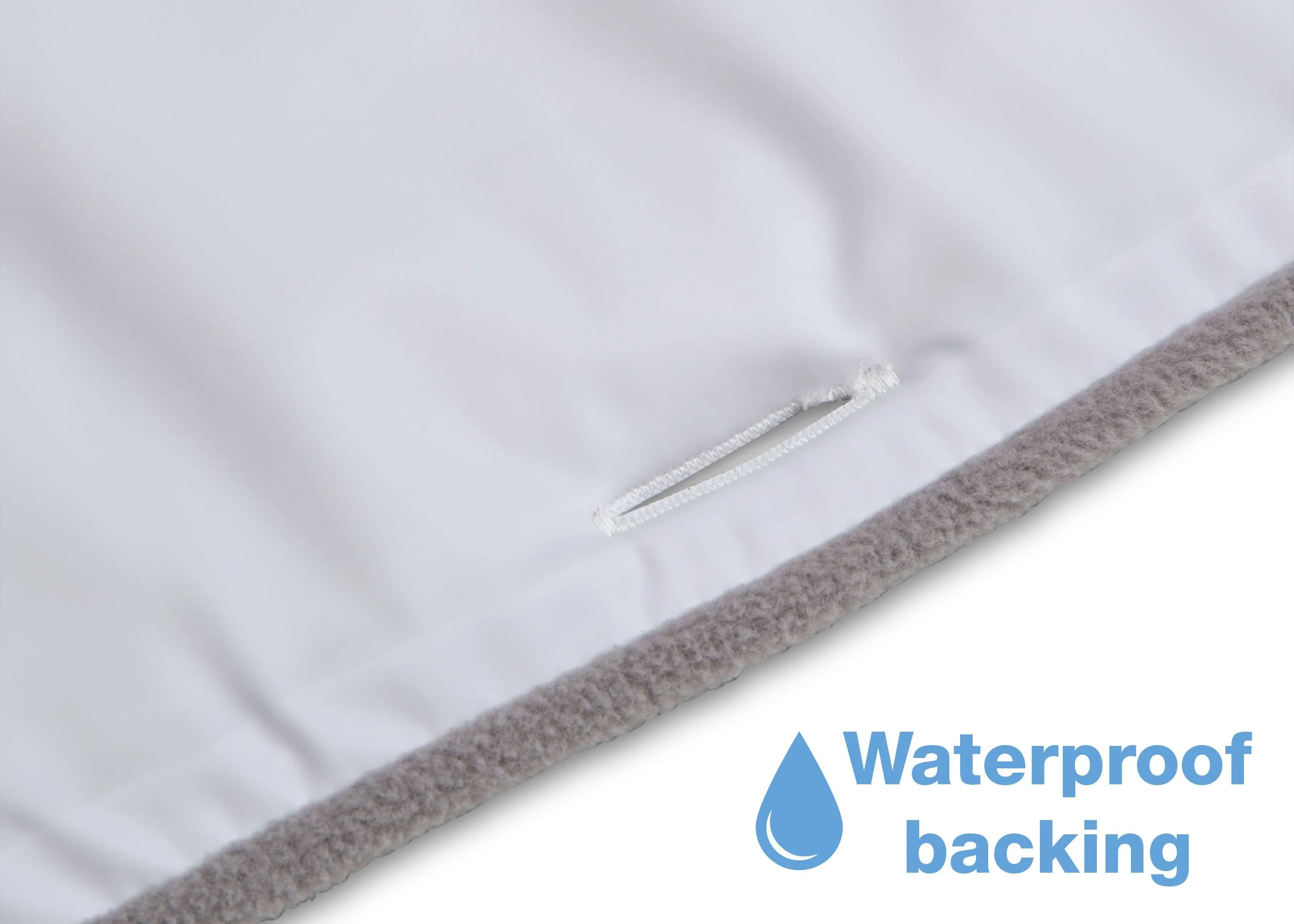Waterproof Fleece Crib Rail Covers/Protectors for Short Side Rails, 2 Pack - Image 7