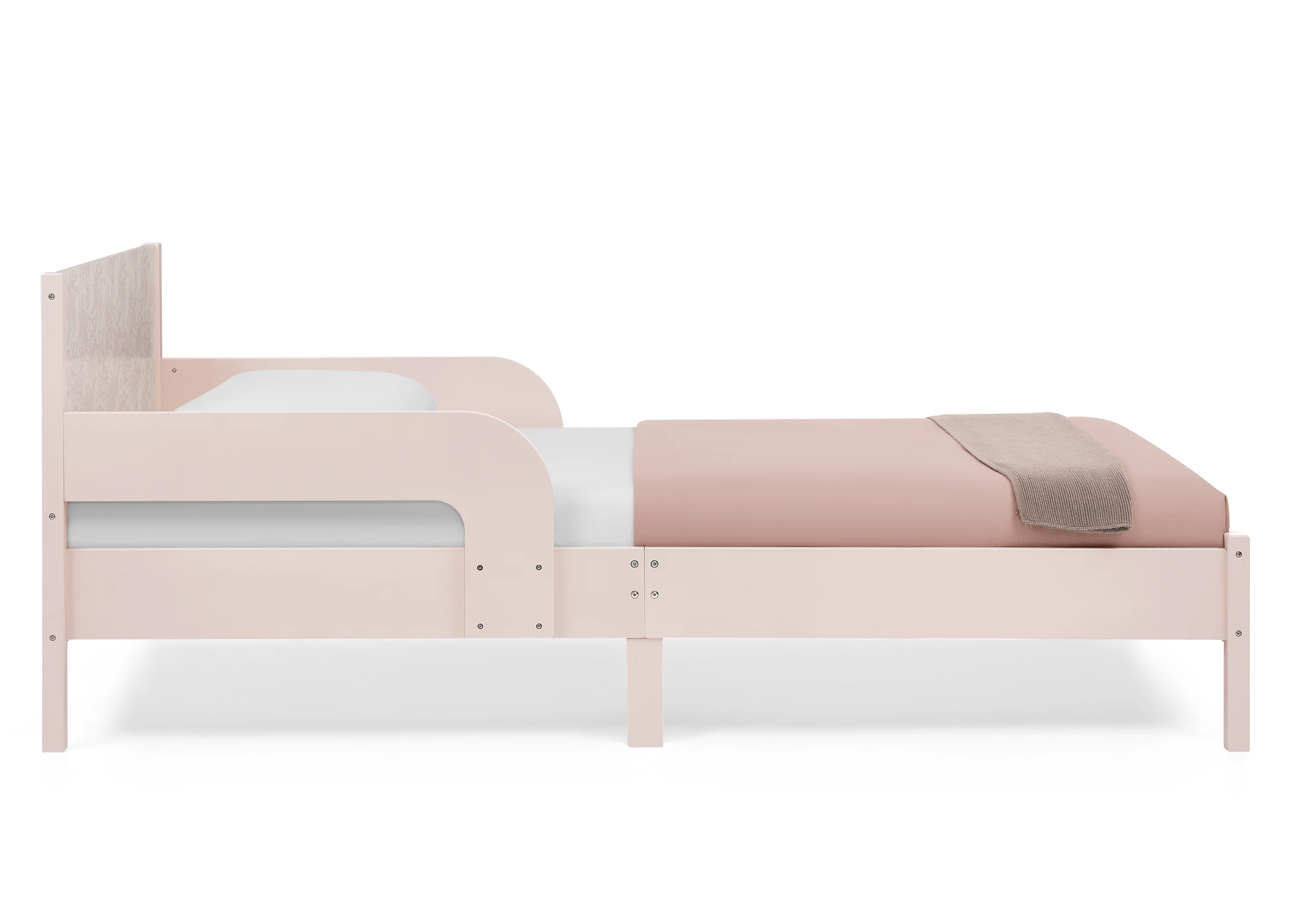 Cora Wood Twin Bed with Removable Guardrails - Image 37
