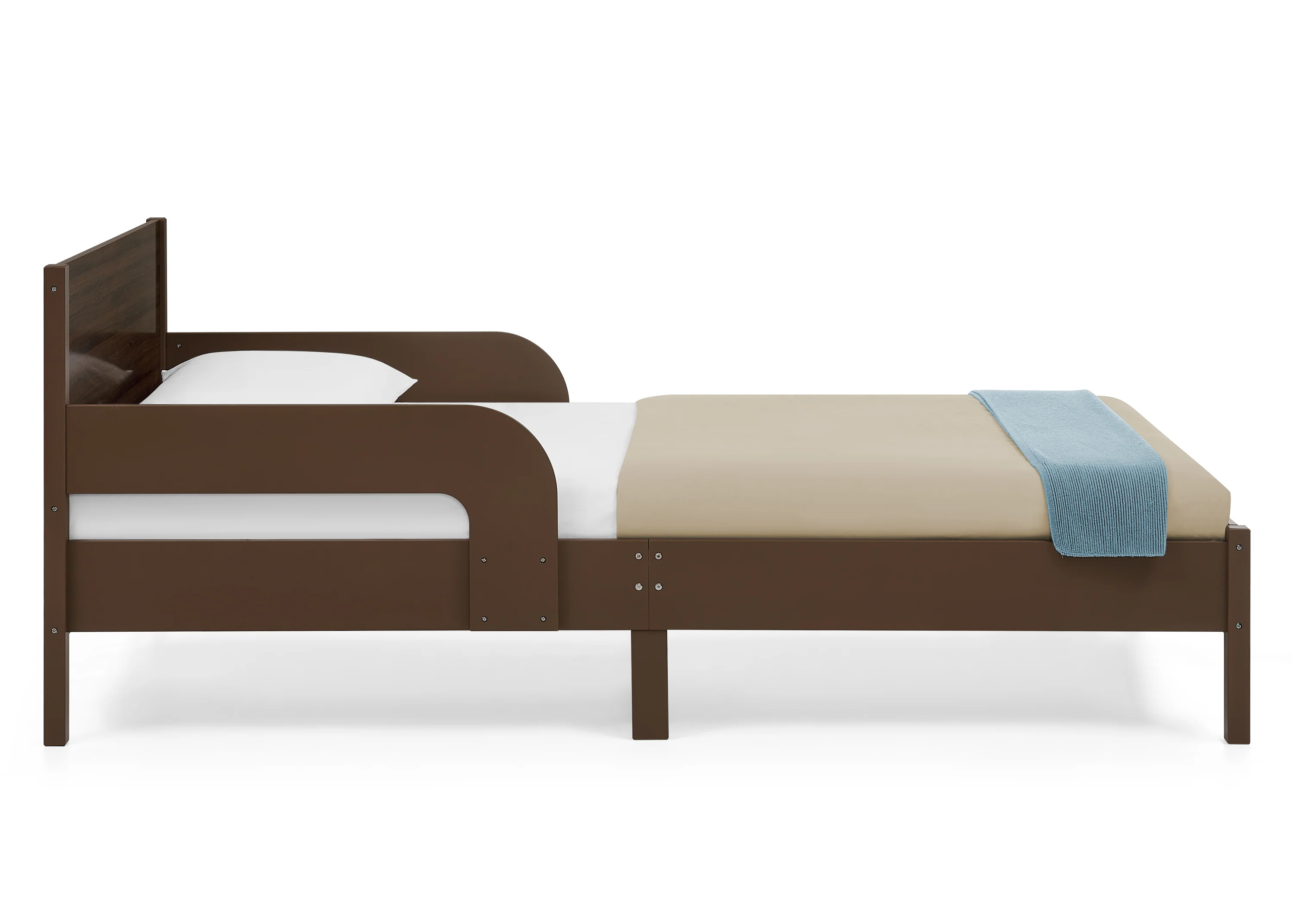 Cora Wood Twin Bed with Removable Guardrails - Image 50
