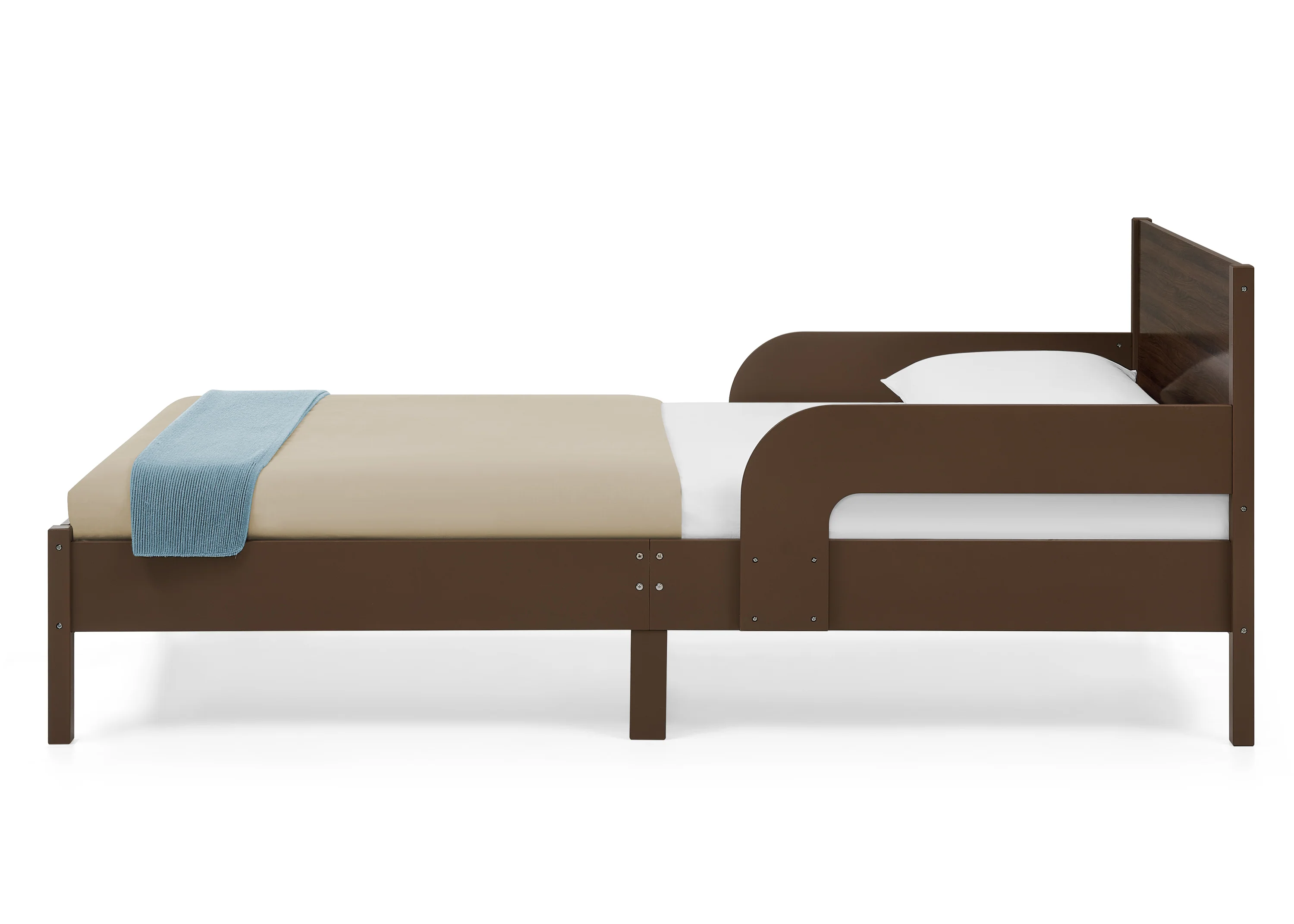 Cora Wood Twin Bed with Removable Guardrails - Image 51