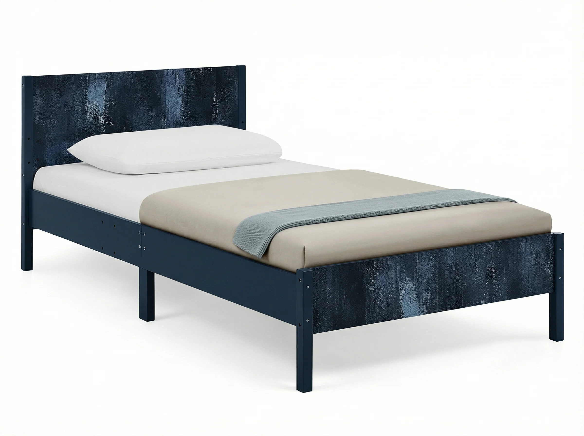 Cora Wood Twin Bed with Removable Guardrails - Image 61