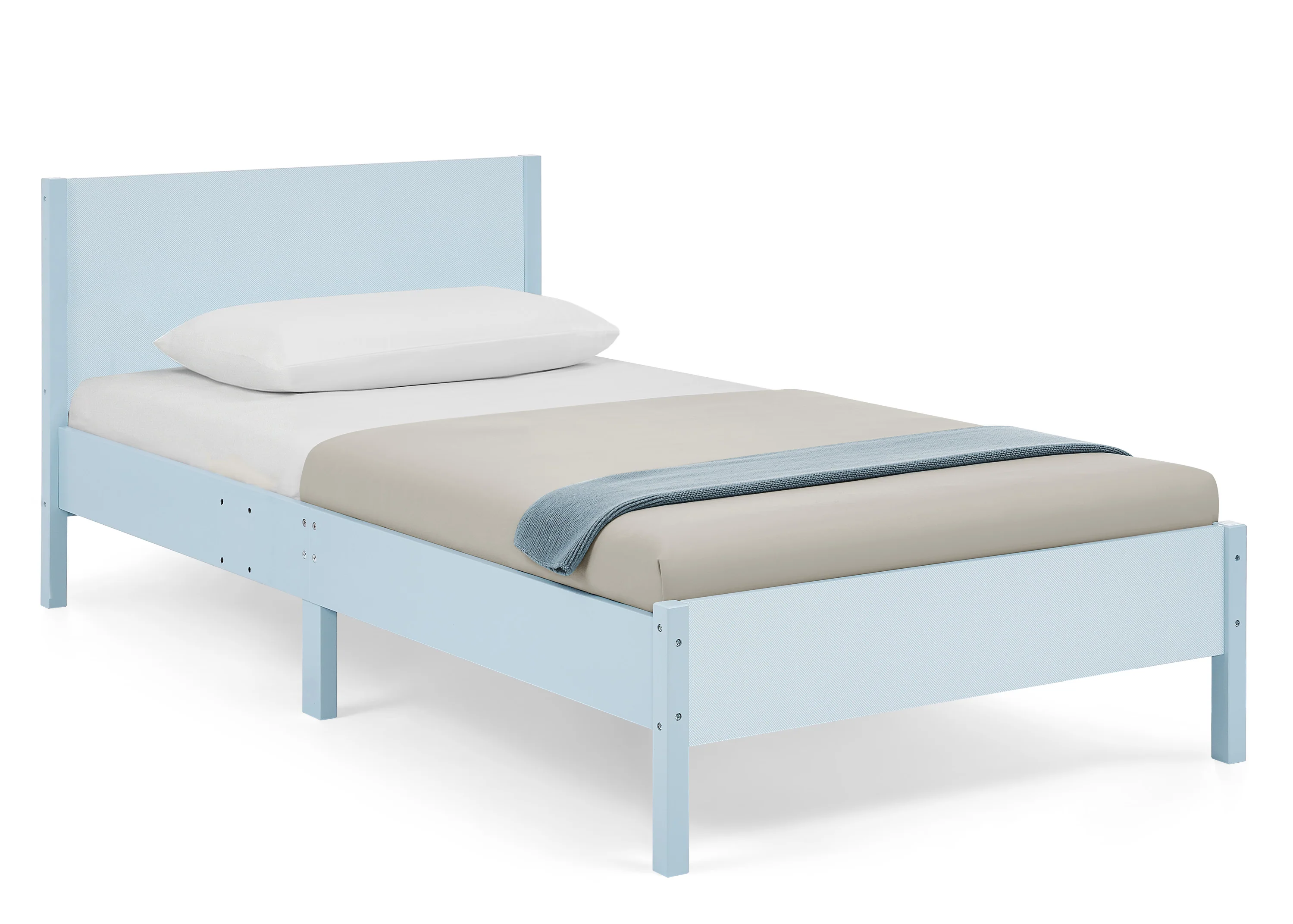 Cora Wood Twin Bed with Removable Guardrails - Image 8