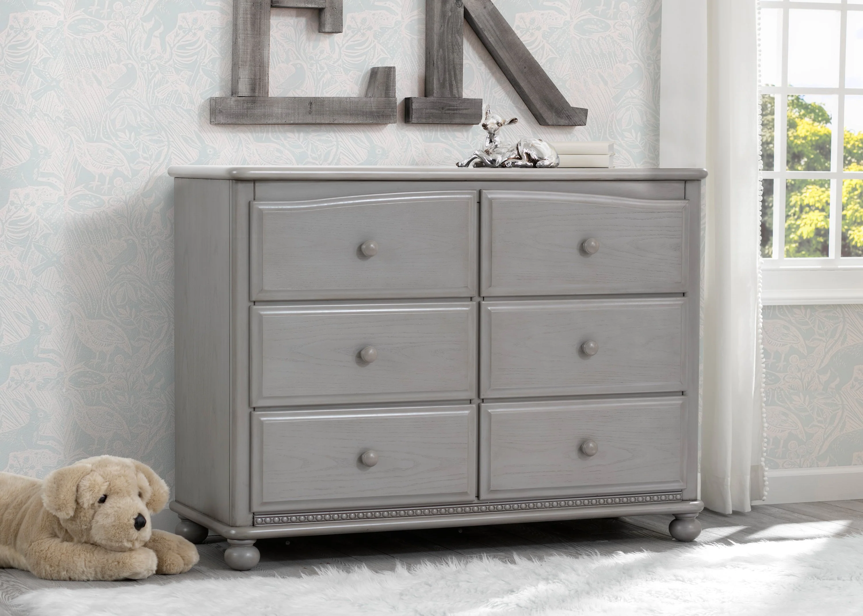 Cortona 6 Drawer Dresser - Image 6