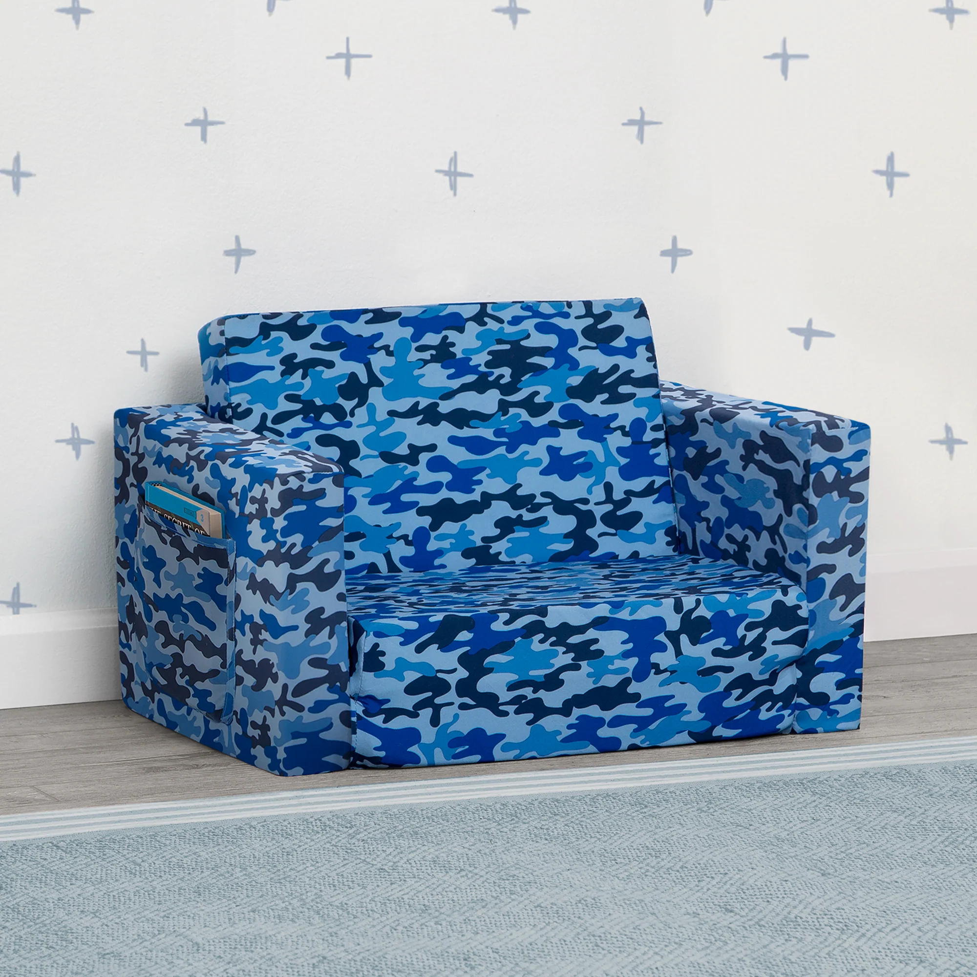 Cozee Flip-Out Chair - 2-in-1 Convertible Chair to Lounger for Kids - Image 20