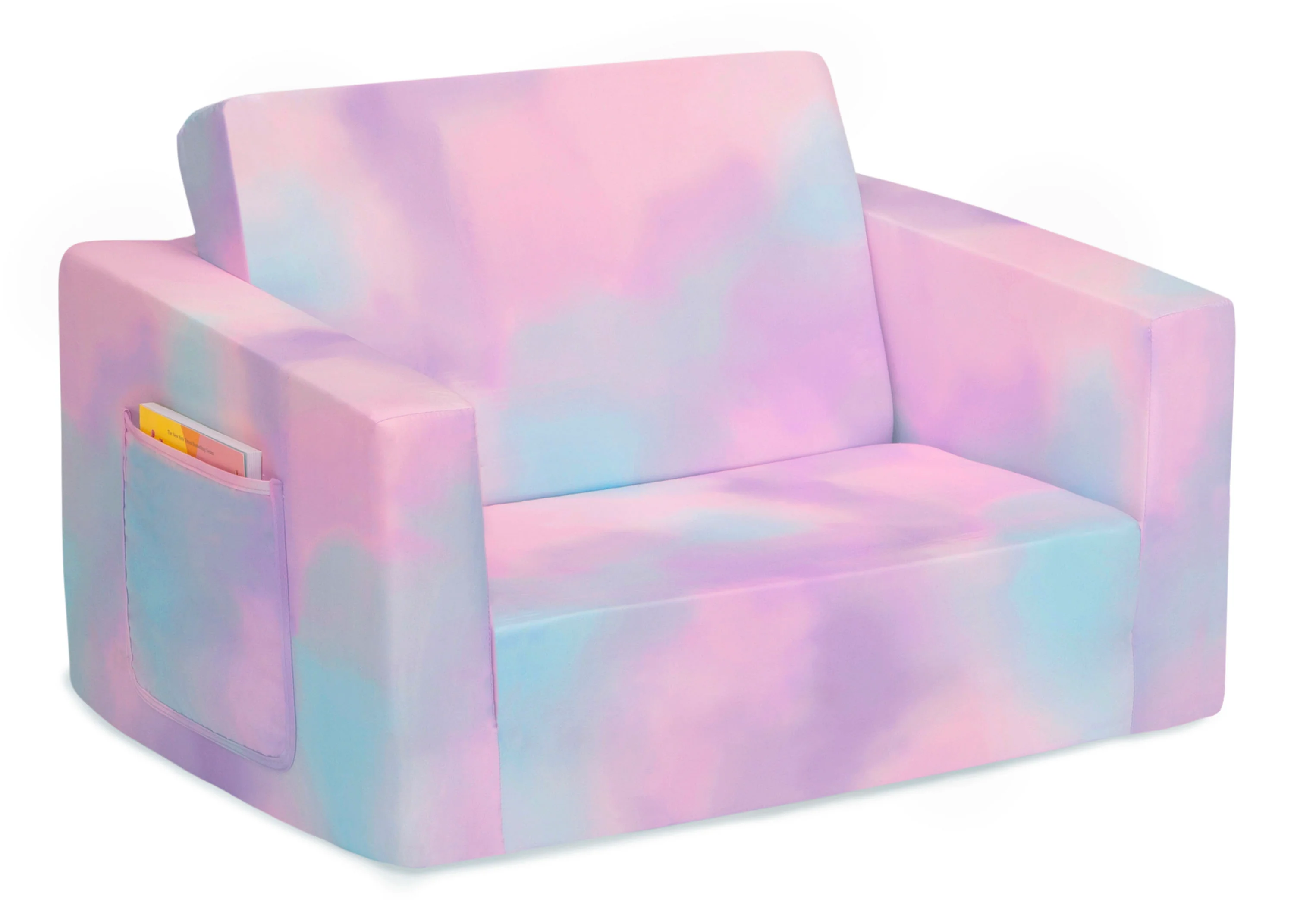 Cozee Flip-Out Chair - 2-in-1 Convertible Chair to Lounger for Kids - Image 4