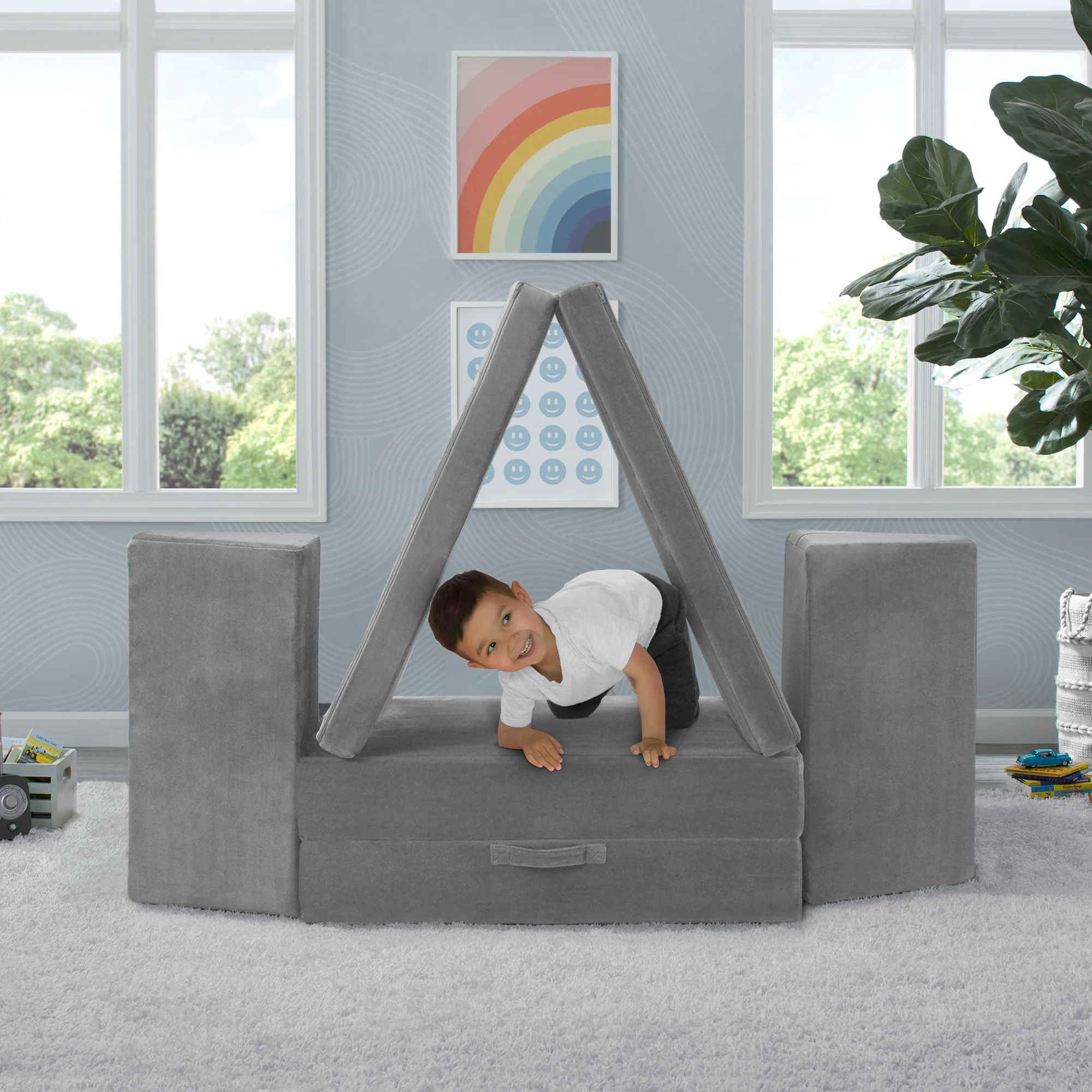 Cozee Play Couch & 4-Piece Lounger - Image 12