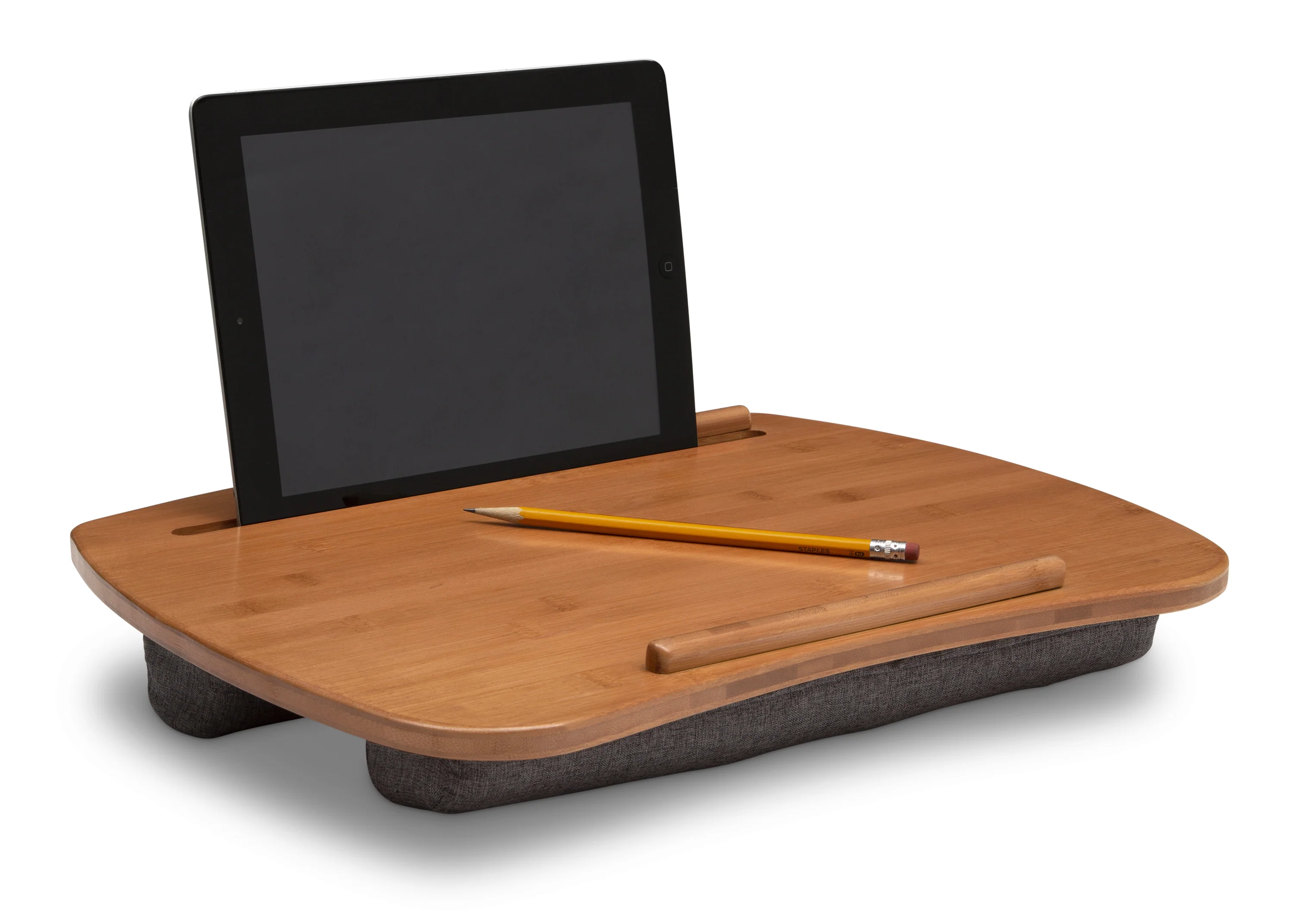 Cozee Fluffy Chair and Bamboo Lap Desk Set - Image 6