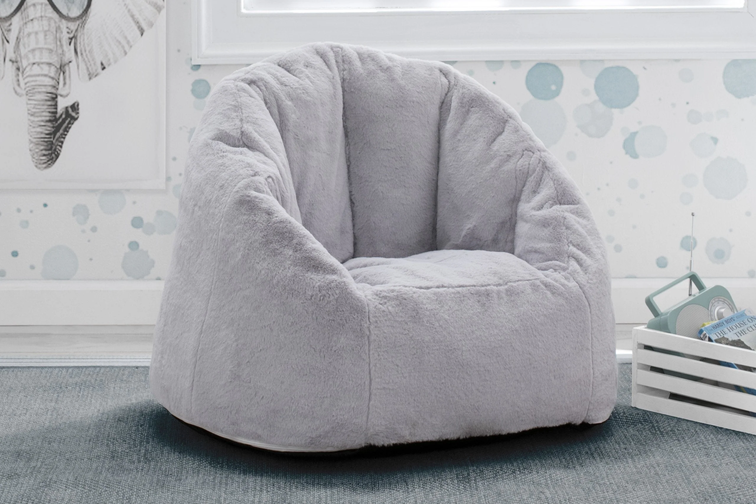 Cozee Fluffy Chair, Toddler Size (For Kids Up to 6 Years Old) - Image 4