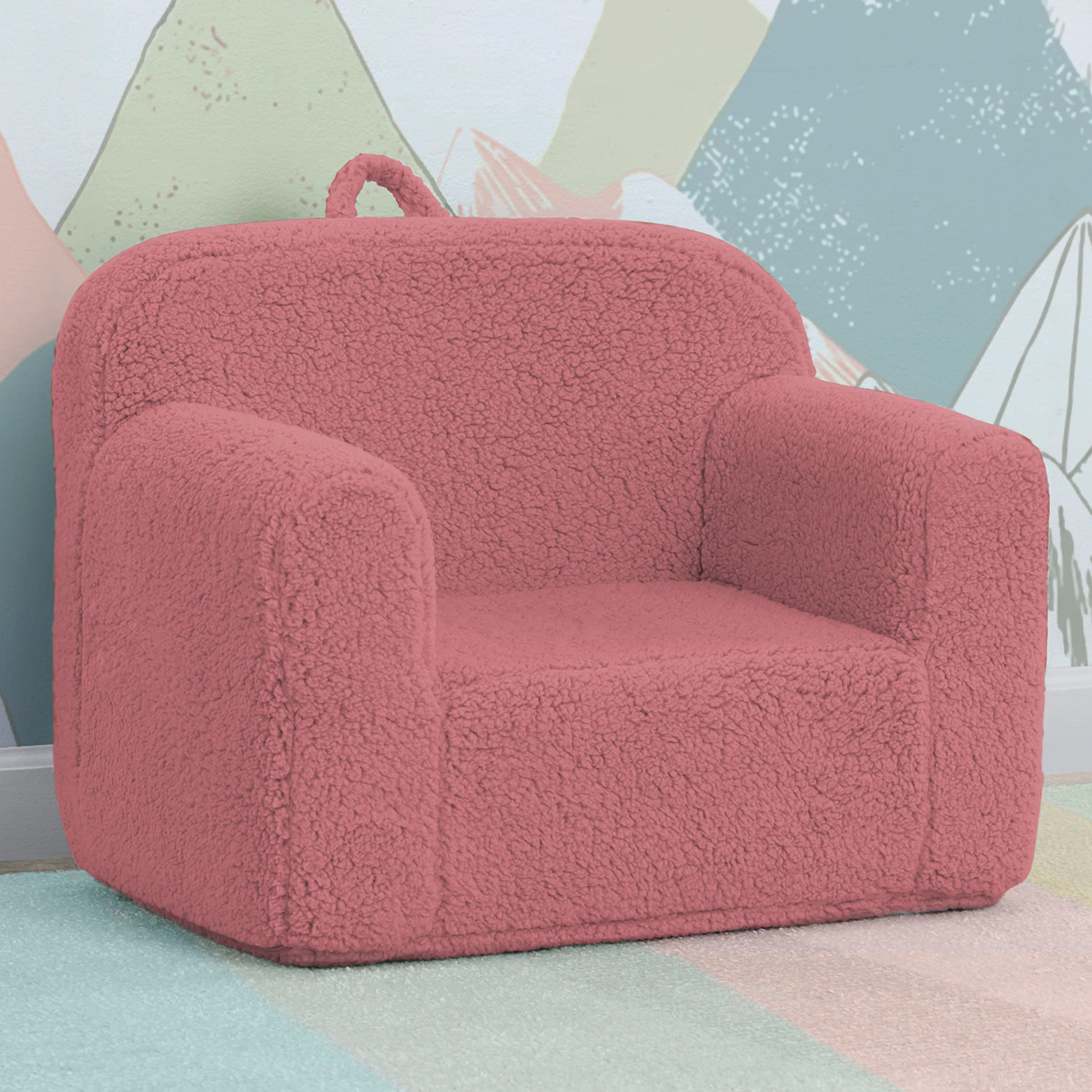 Cozee Sherpa Chair for Kids - Image 19