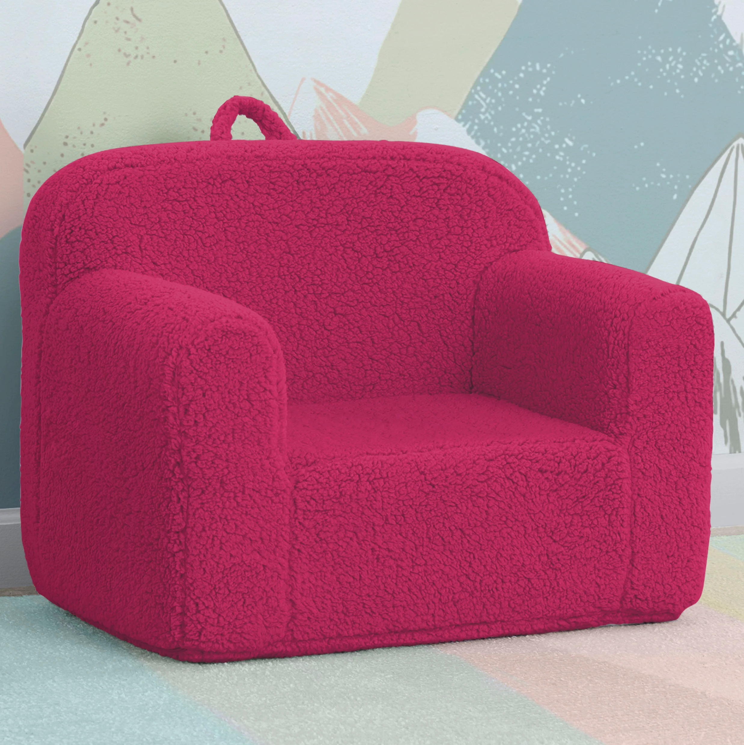 Cozee Sherpa Chair for Kids - Image 29