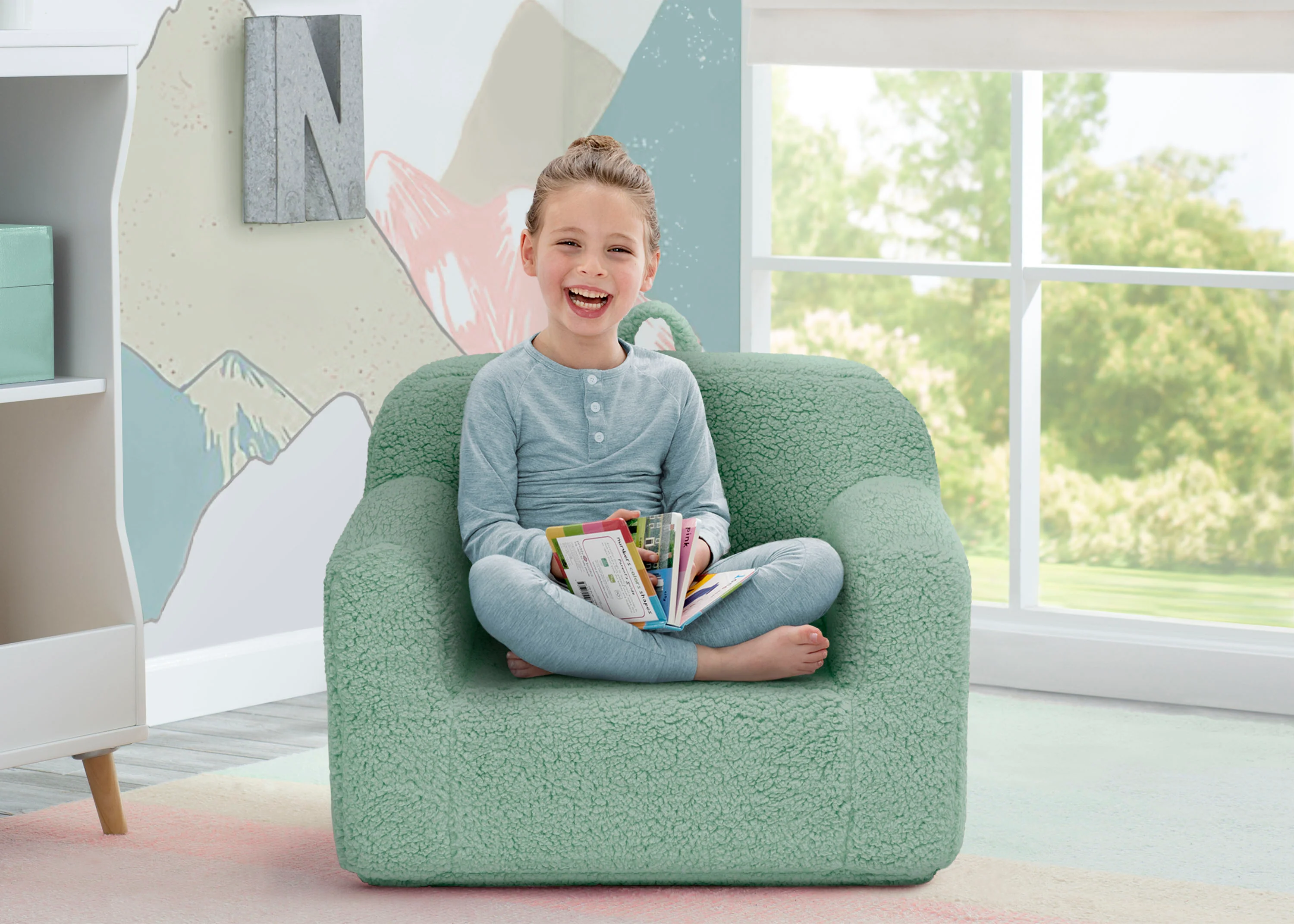 Cozee Sherpa Chair for Kids - Image 30