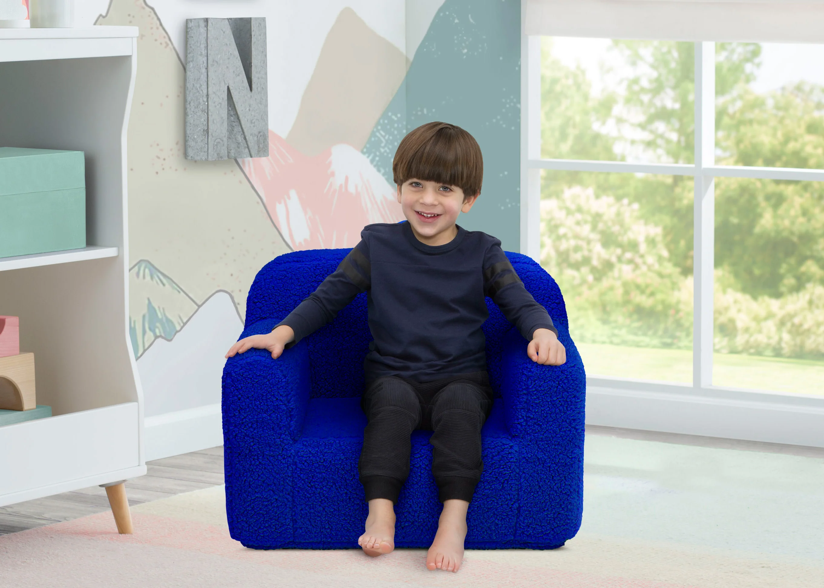 Cozee Sherpa Chair for Kids - Image 35