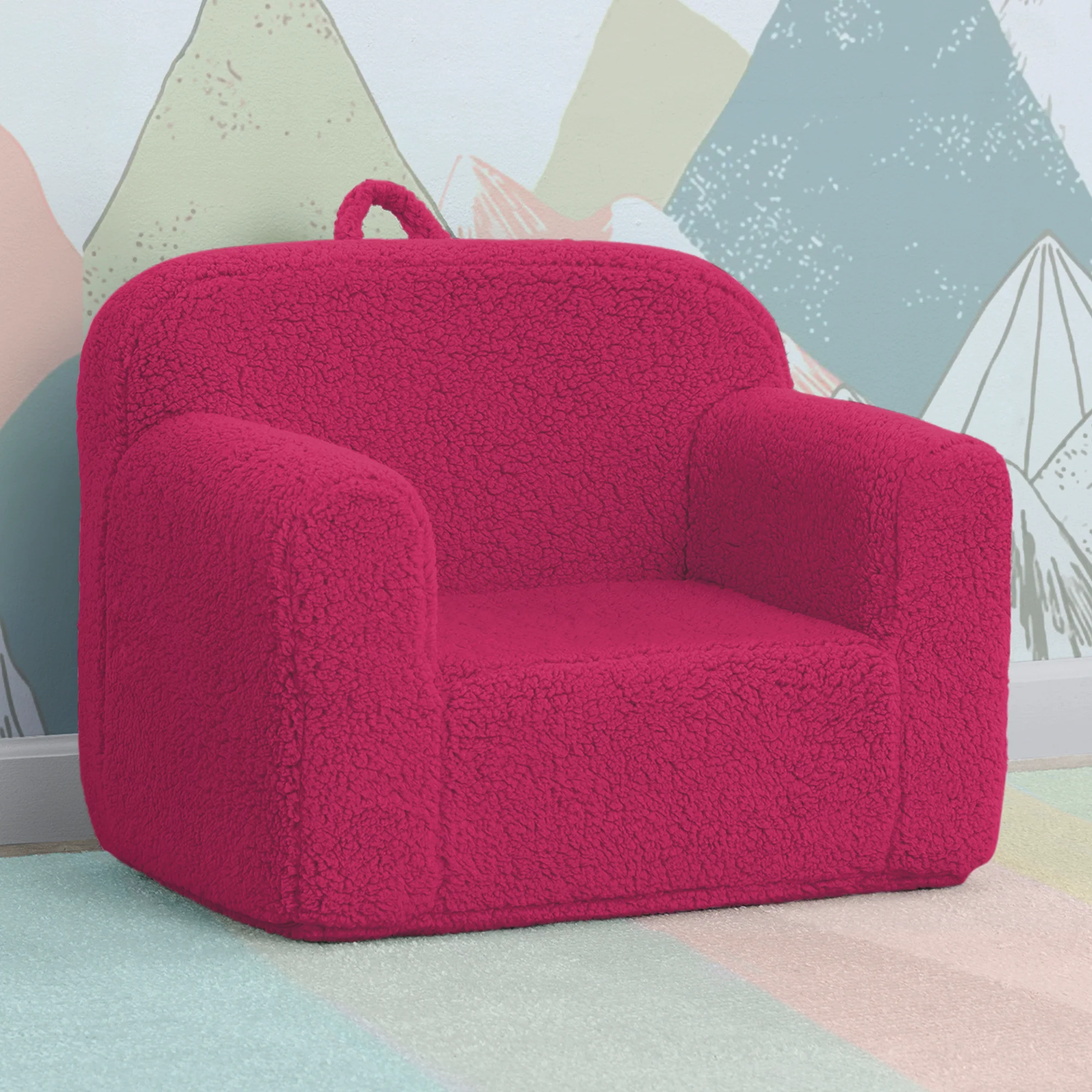 Cozee Sherpa Chair for Kids - Image 45