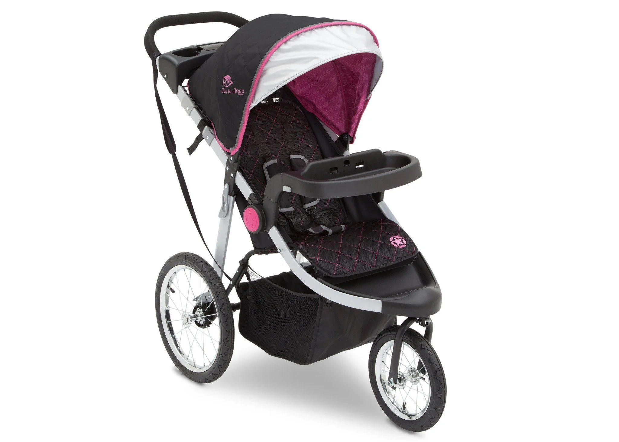 J is for Jeep® Brand Cross-Country All-Terrain Jogging Stroller - Image 11