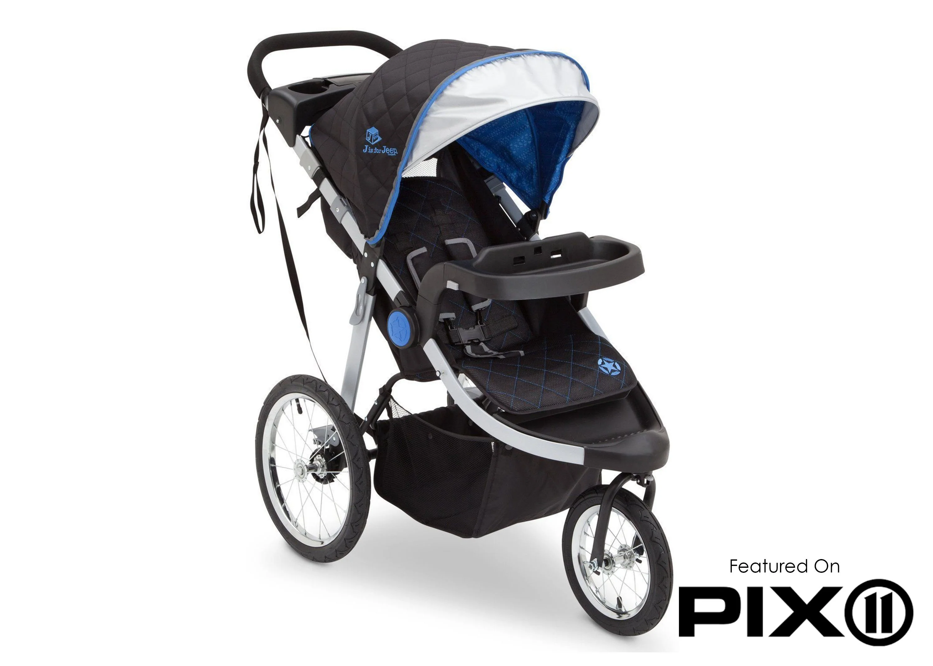 J is for Jeep® Brand Cross-Country All-Terrain Jogging Stroller - Image 32