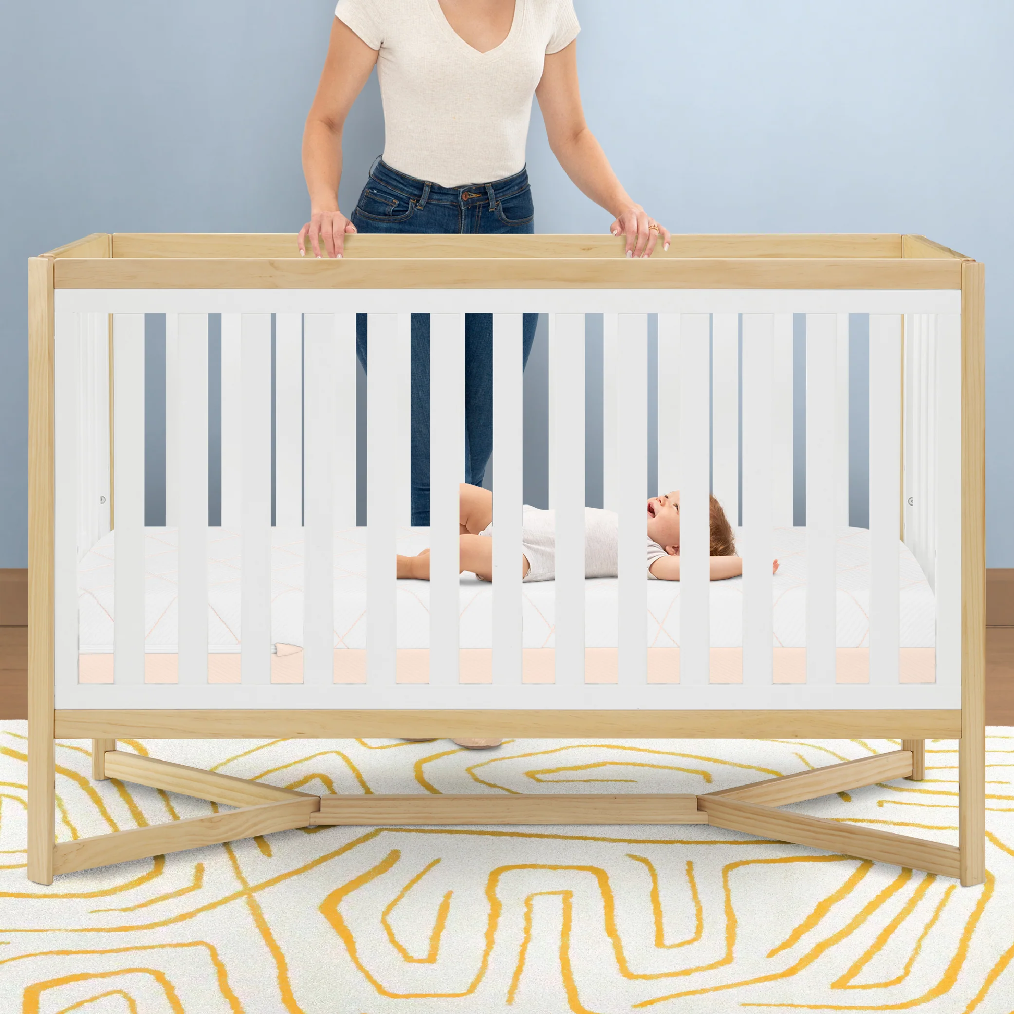 DayDream 2-Sided Crib and Toddler Mattress - Image 2