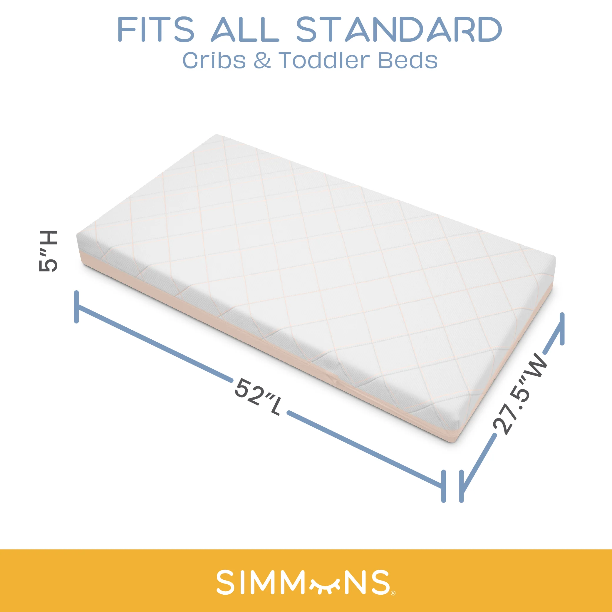 DayDream 2-Sided Crib and Toddler Mattress - Image 5