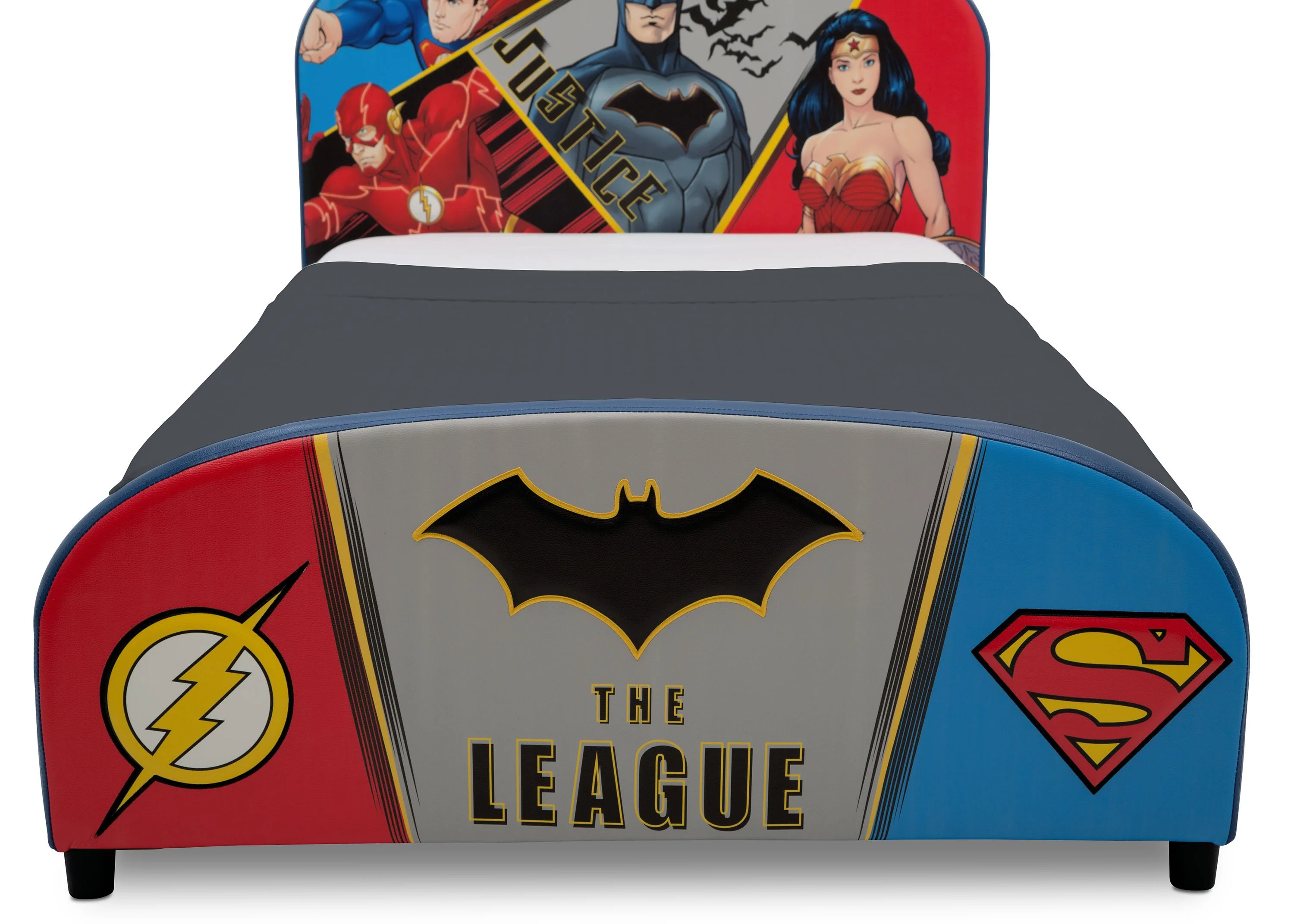 DC Comics Justice League Upholstered Twin Bed - Image 5