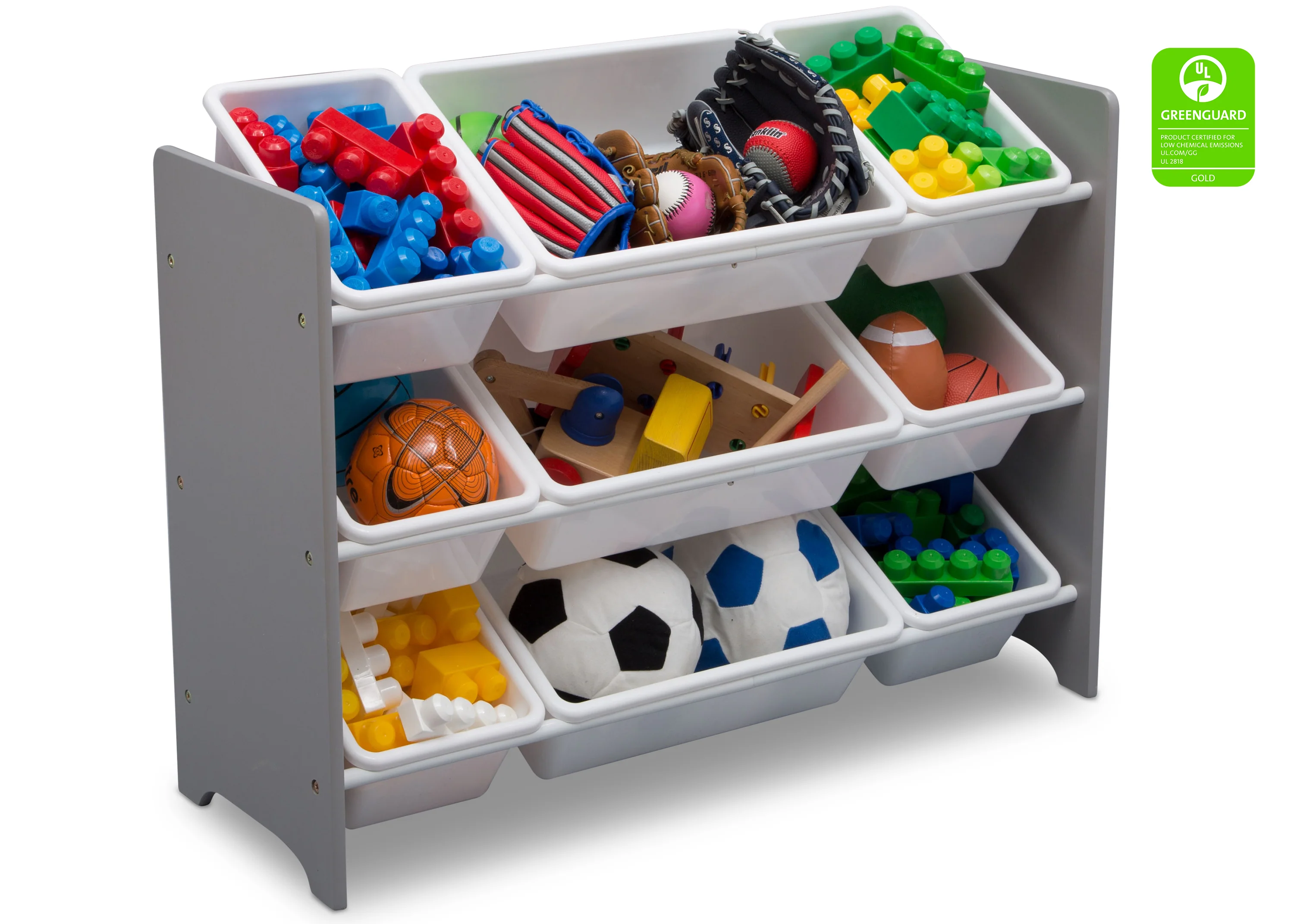 MySize 9 Bin Plastic Toy Organizer - Image 3
