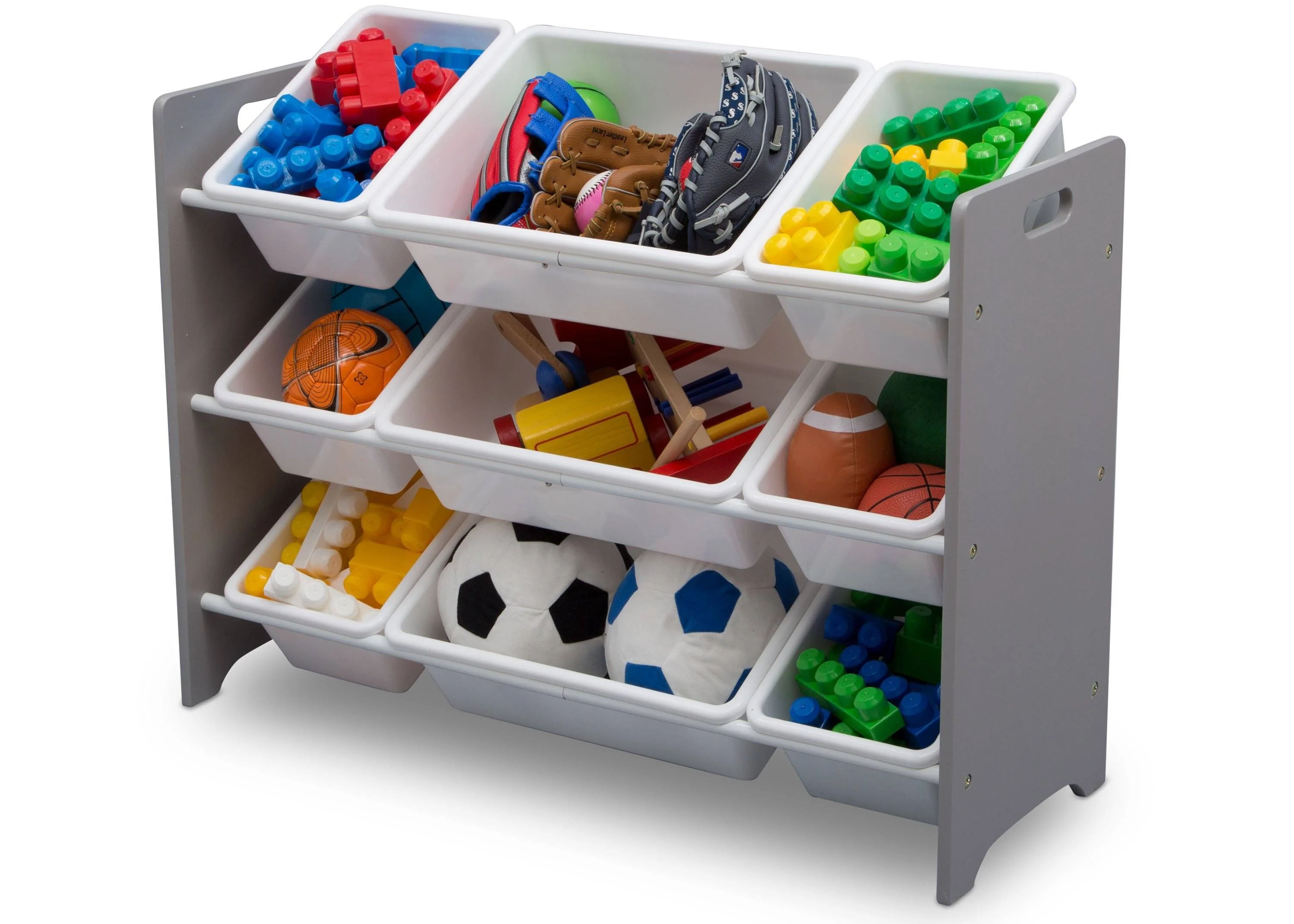MySize 9 Bin Plastic Toy Organizer - Image 6