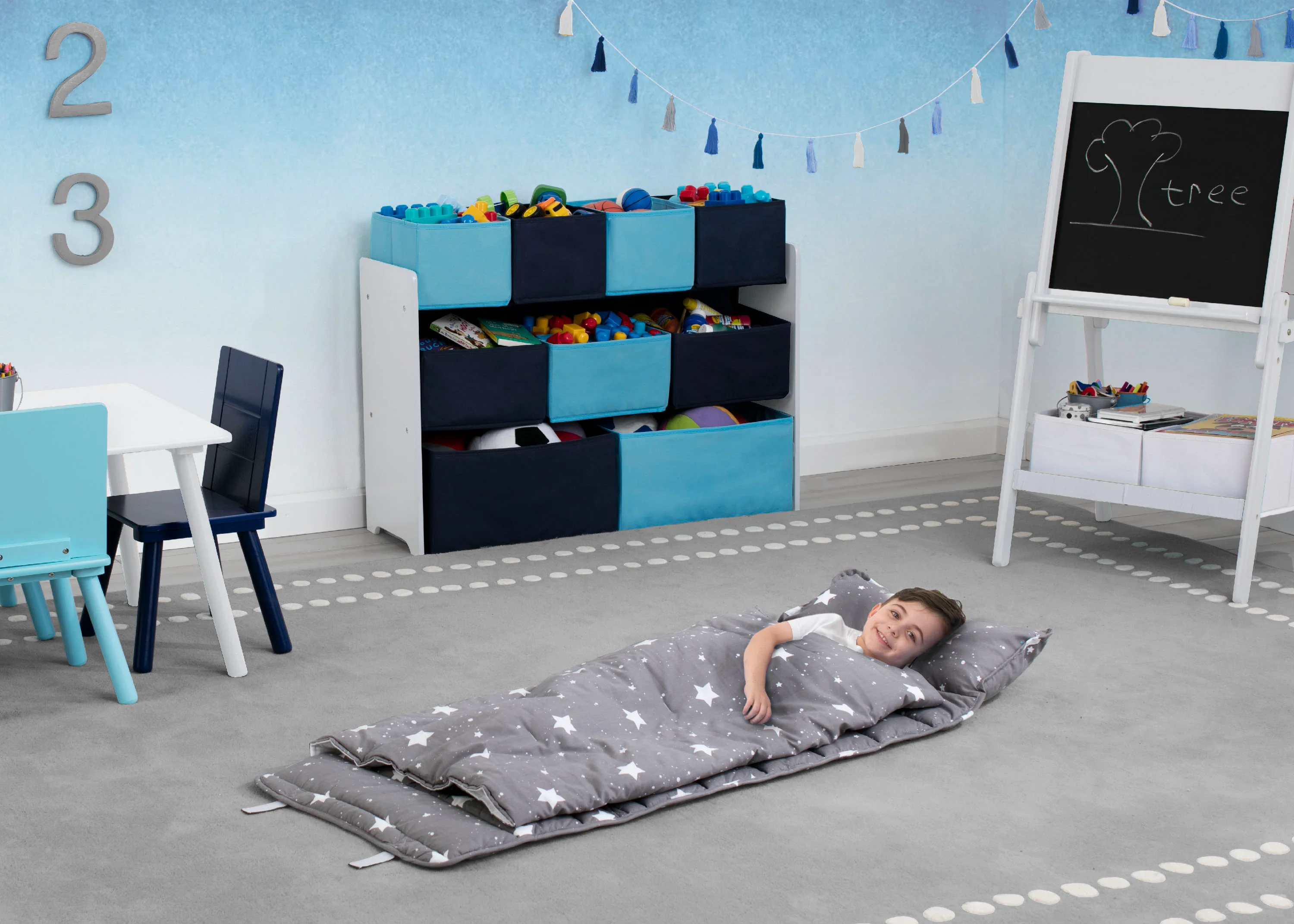 Nap Mat with Included Pillow and Blanket for Toddlers and Kids - Image 13