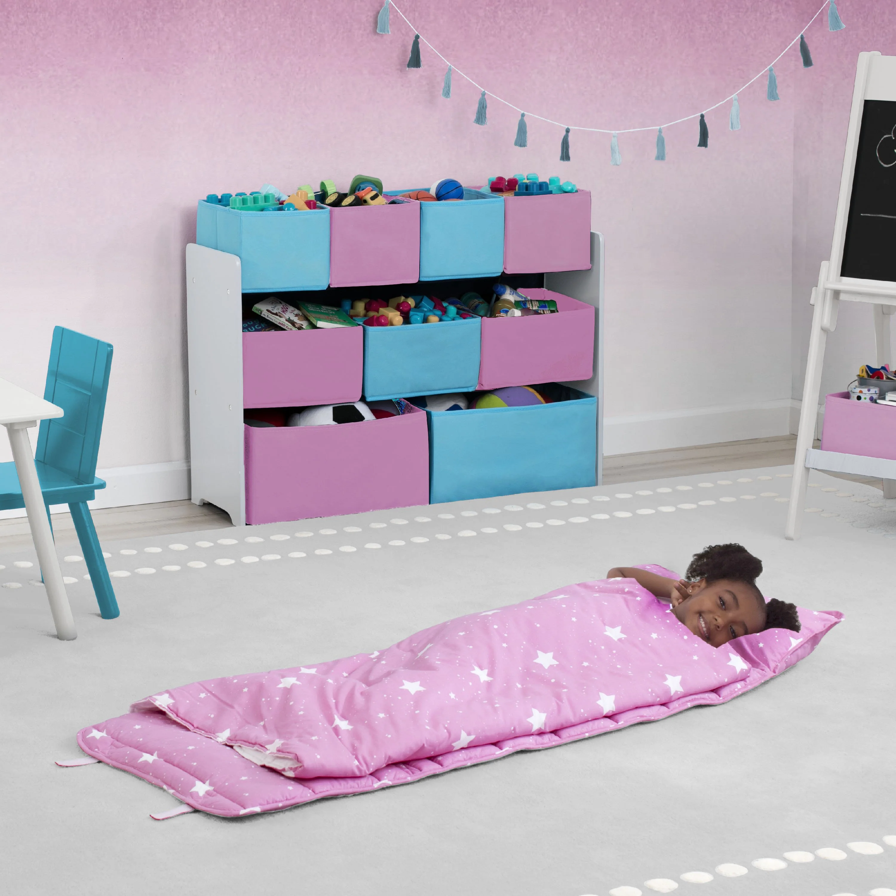 Nap Mat with Included Pillow and Blanket for Toddlers and Kids - Image 7