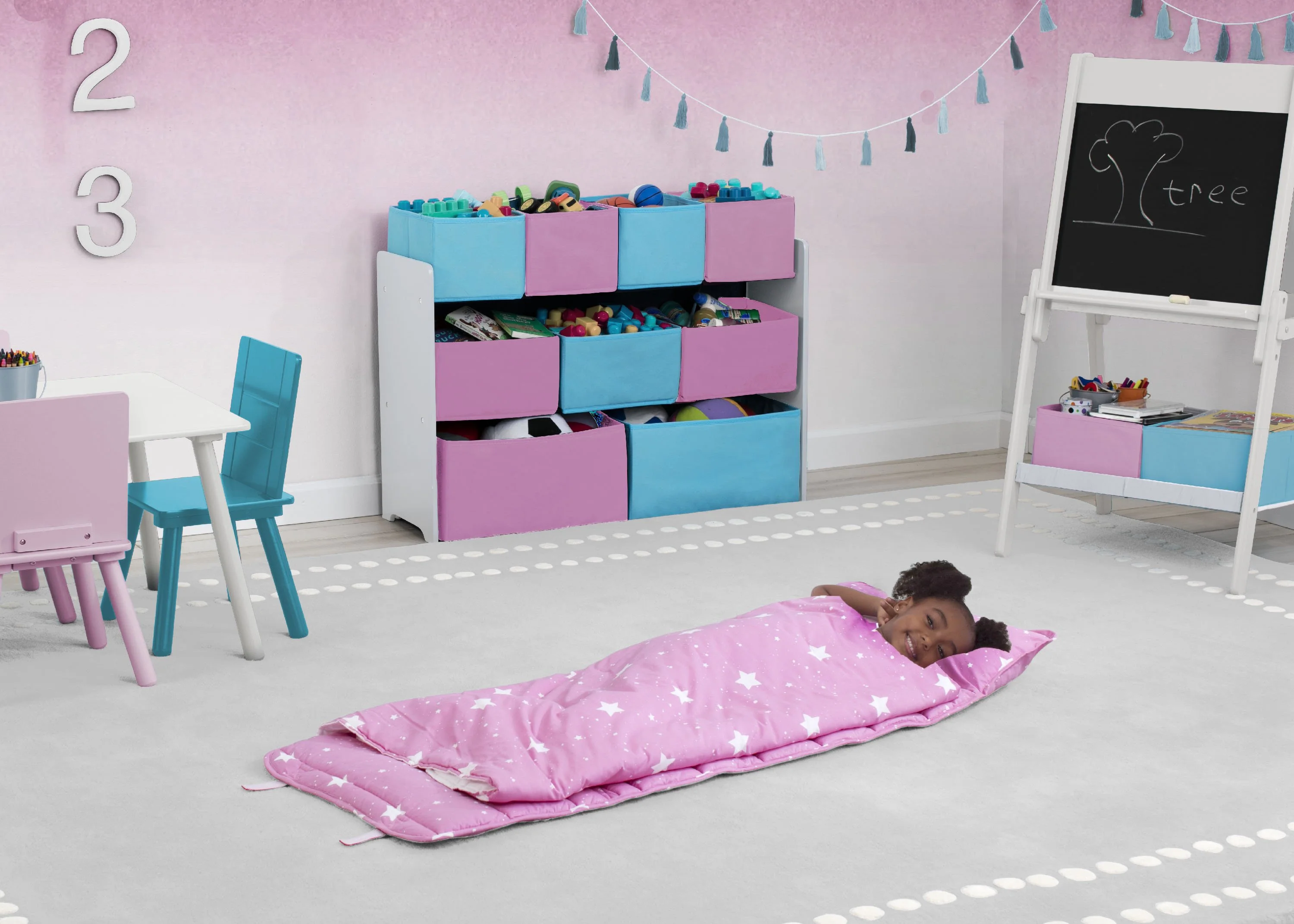 Nap Mat with Included Pillow and Blanket for Toddlers and Kids - Image 8