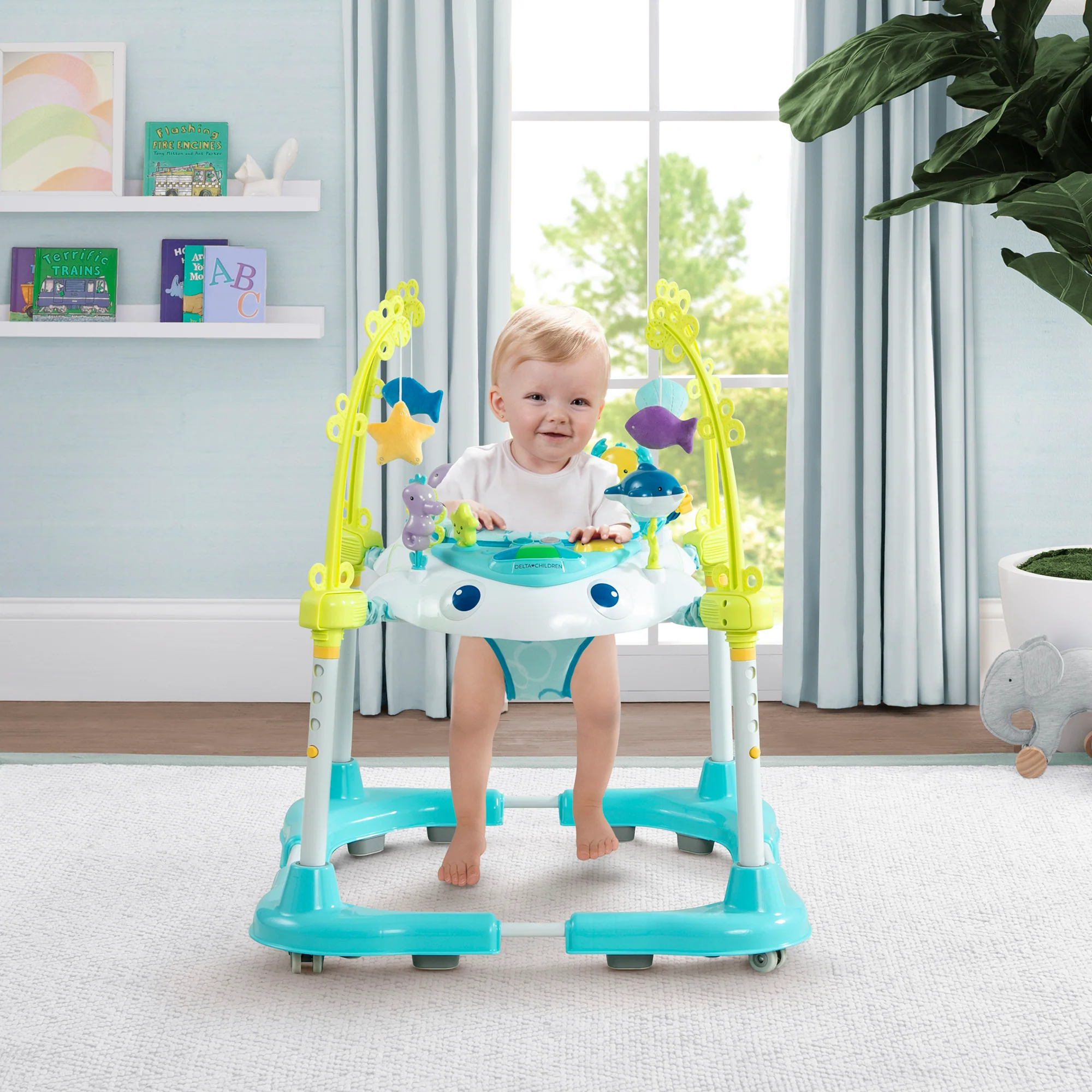Deluxe Bounceroo Learn2Walk Balancer Baby Walker - Image 16