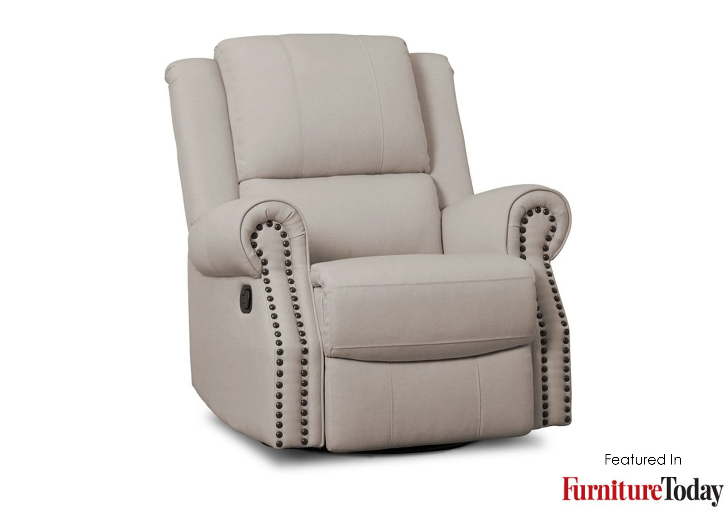Dexter Nursery Recliner Swivel Glider Chair - Image 13