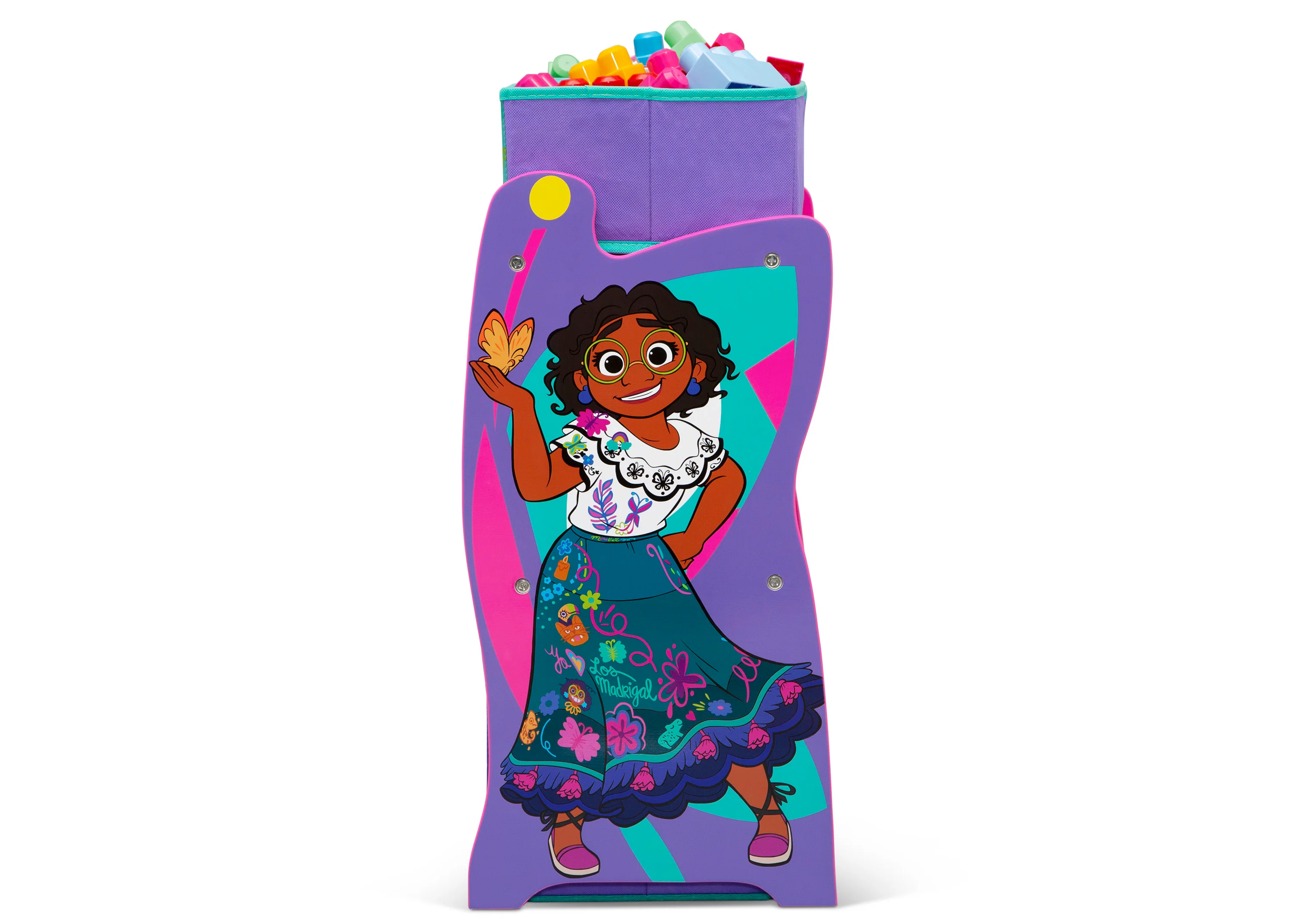Disney Encanto 6 Bin Design and Store Toy Organizer - Image 4