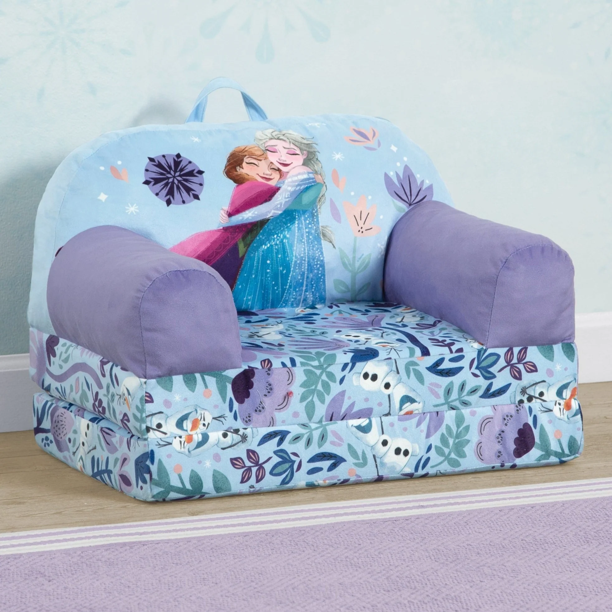Frozen Cozee Buddy Flip-Out Chair - Image 7