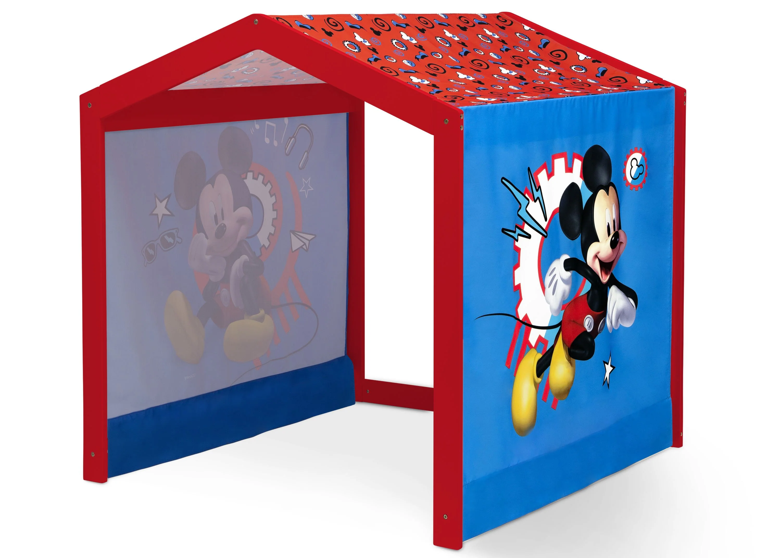Mickey Mouse Indoor Playhouse with Fabric Tent - Image 4