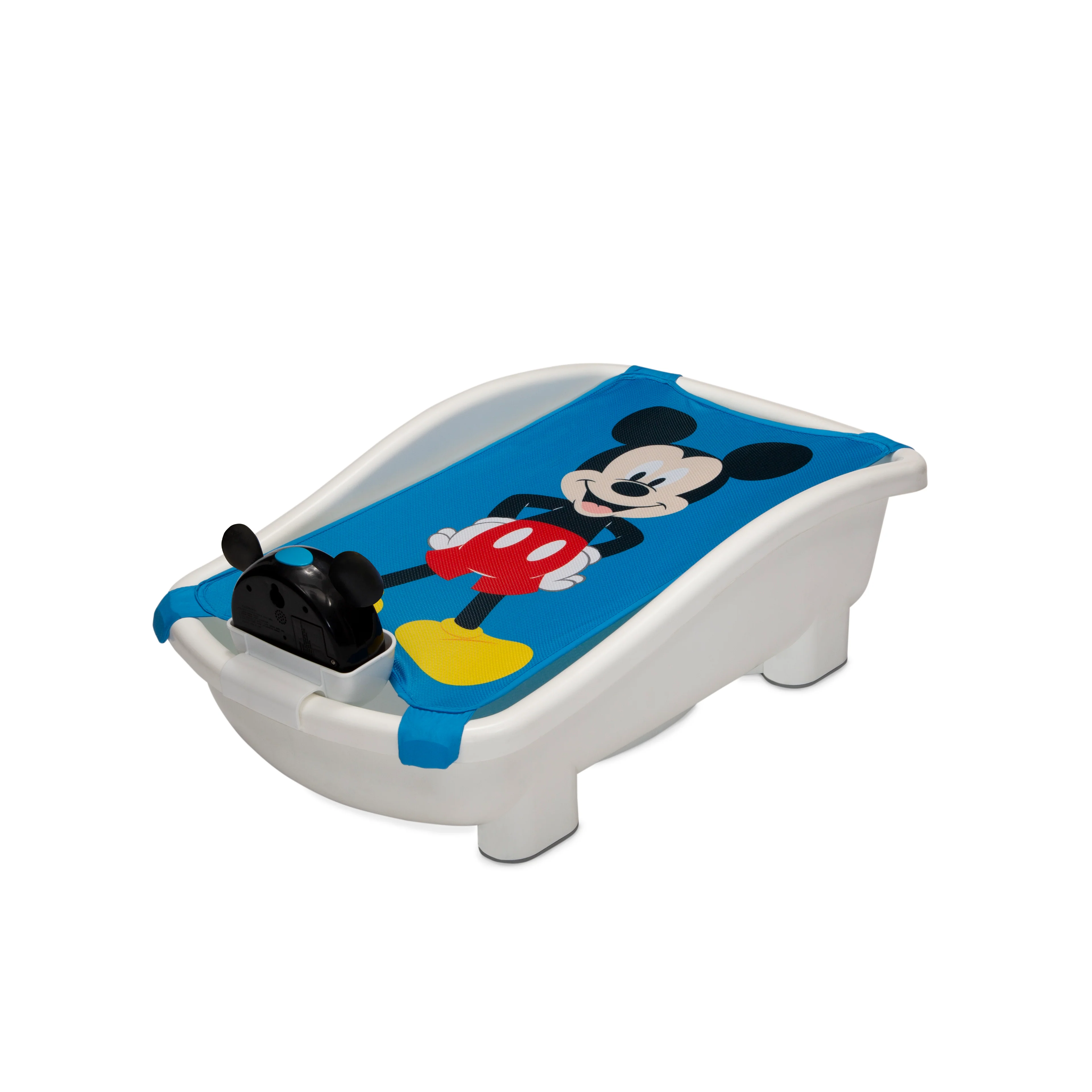 Disney Mickey Mouse My First Bubble Bath – 3-in-1 Newborn to Toddler Bathtub with Sling and Bubble Blower - Image 5