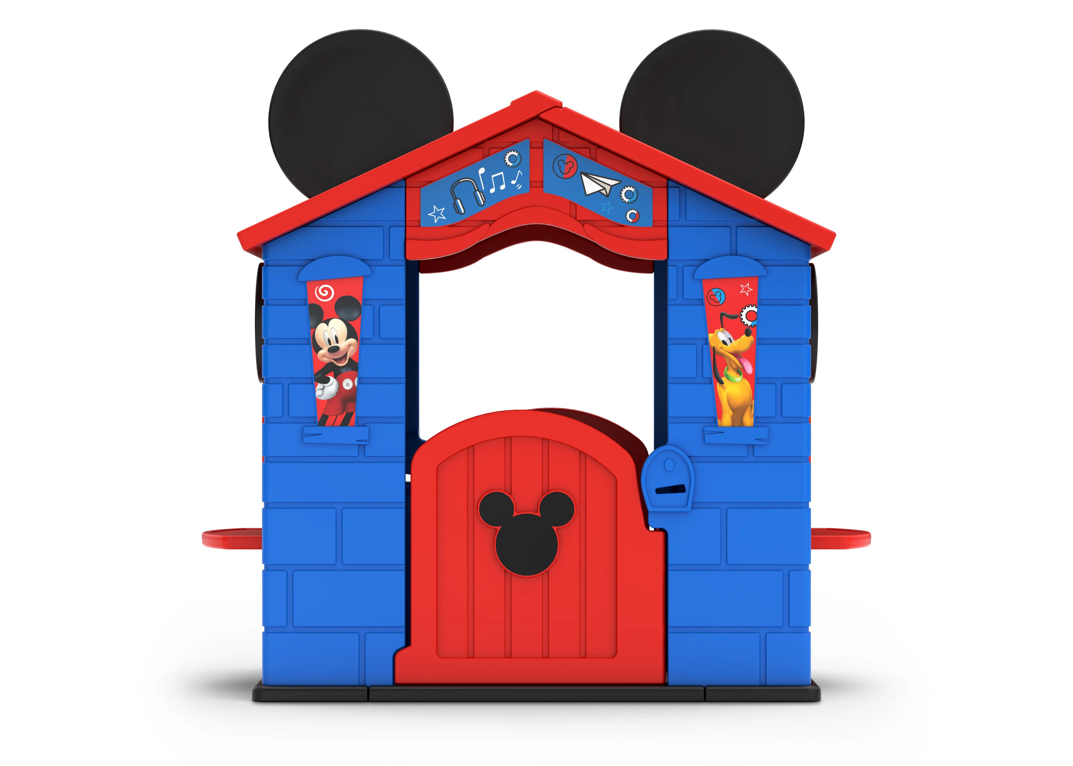 Mickey Mouse Plastic Indoor/Outdoor Playhouse with Easy Assembly - Image 3