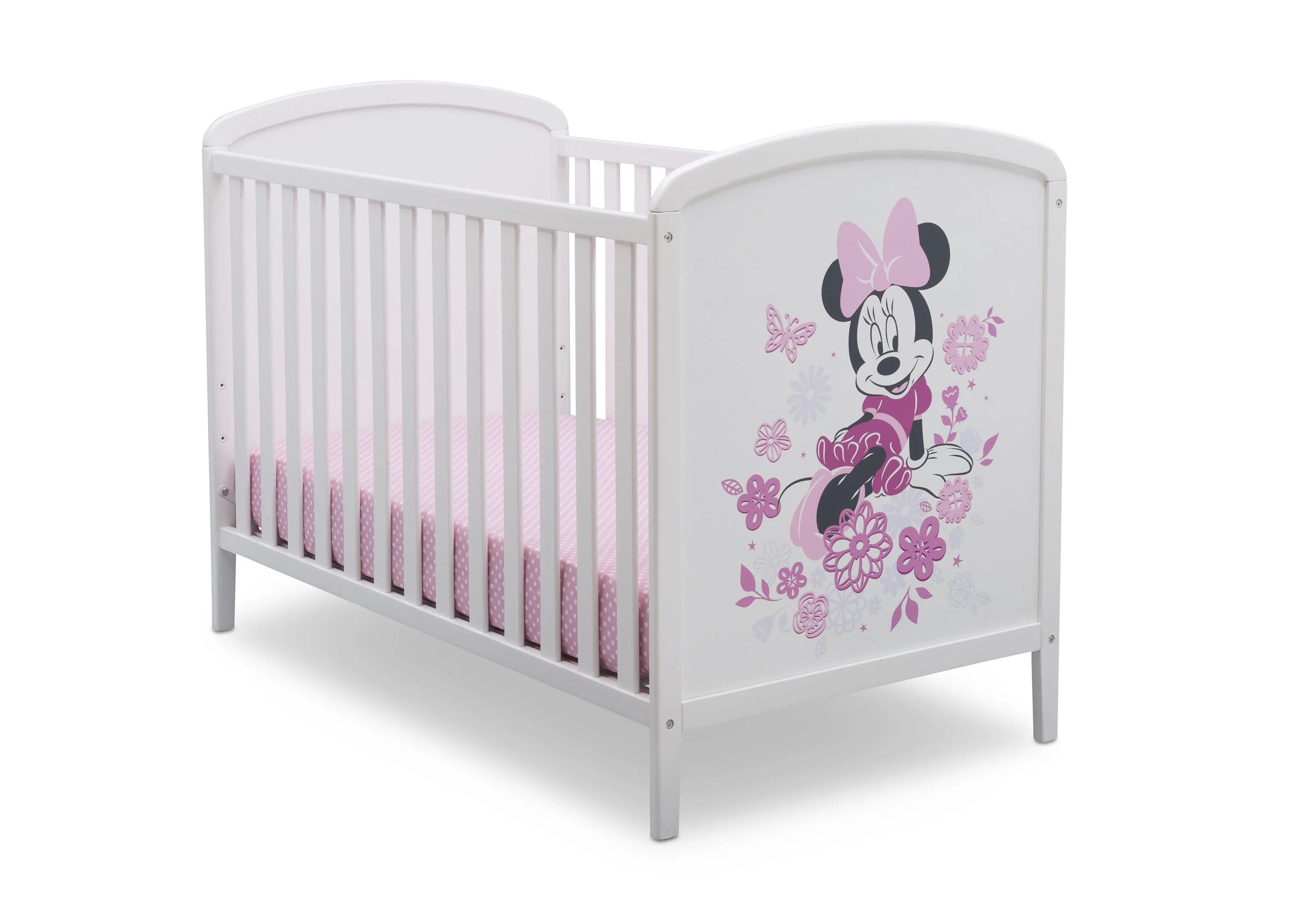 Disney Minnie Mouse 3-in-1 Convertible Baby Crib - Image 7