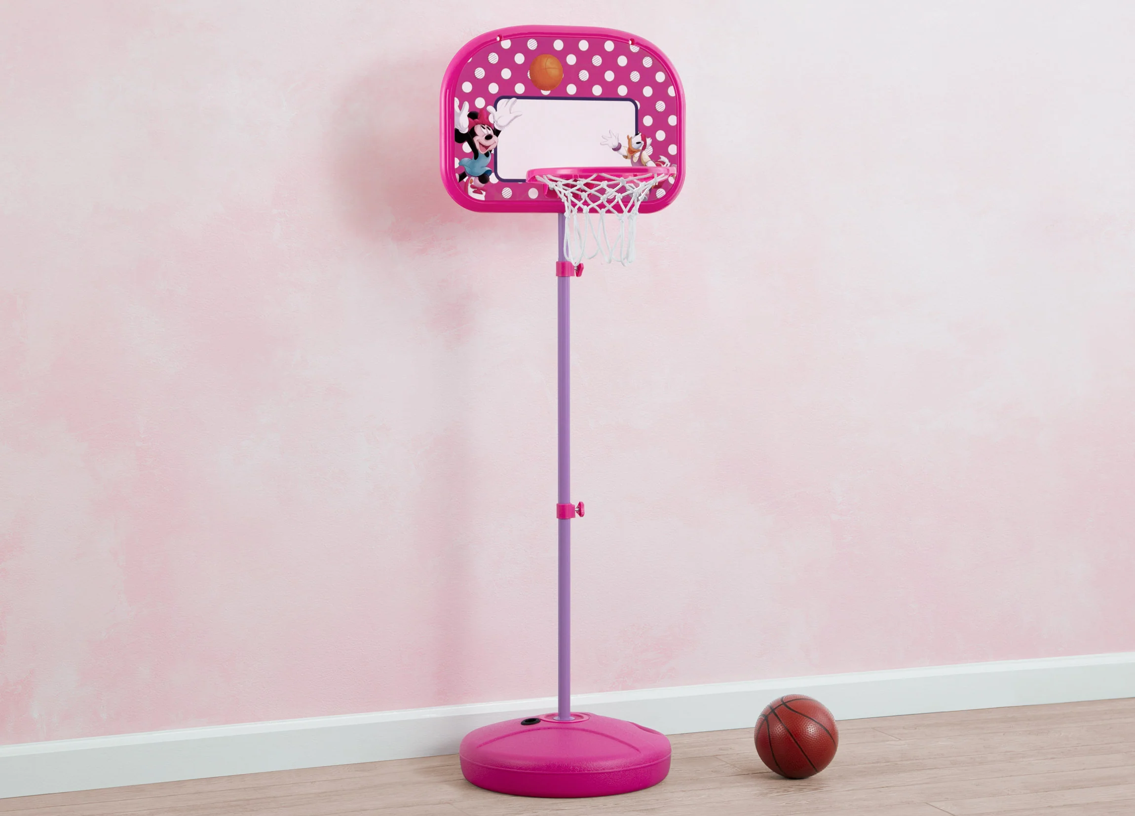 Minnie Mouse Basketball Hoop Set for Kids - Image 7