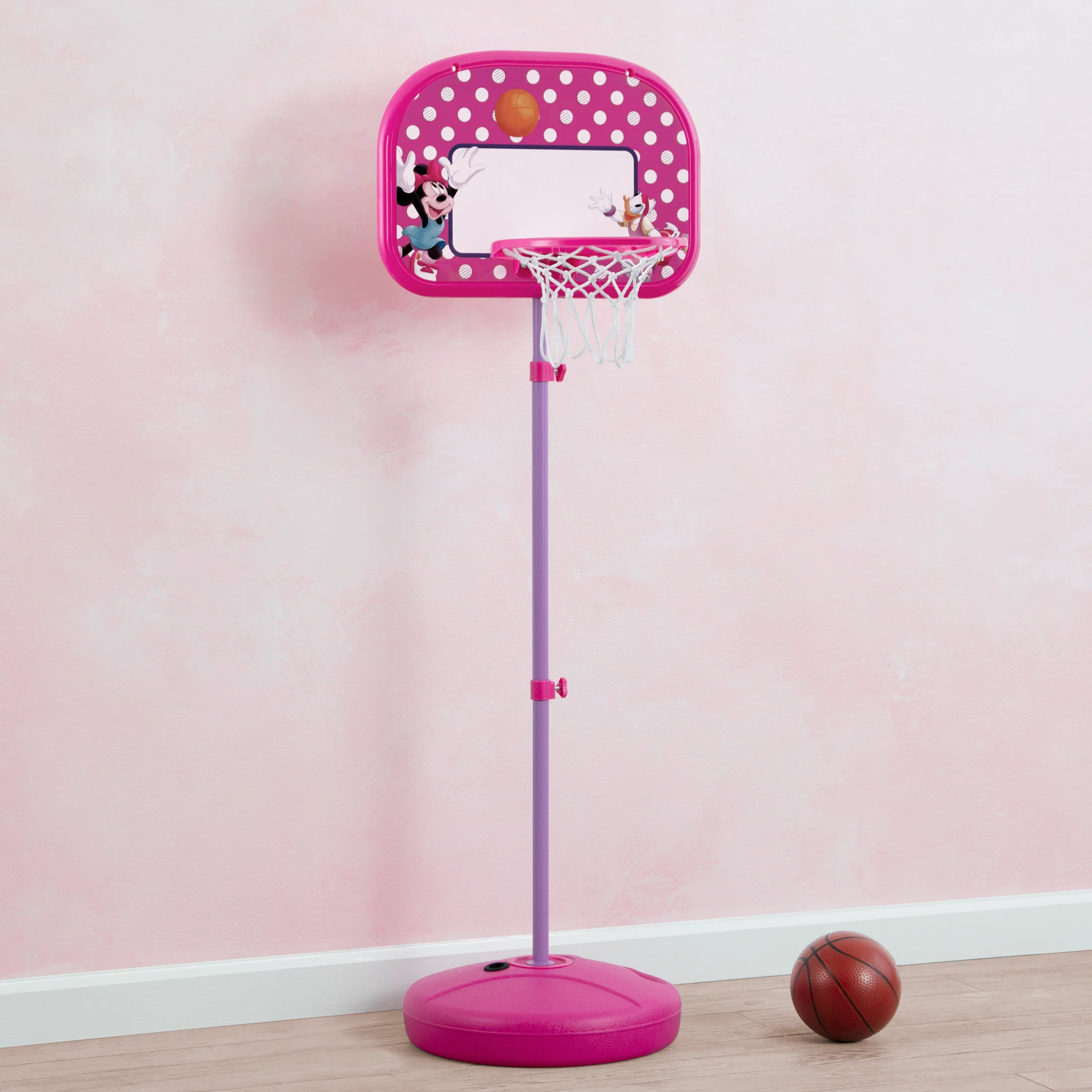 Minnie Mouse Basketball Hoop Set for Kids - Image 8