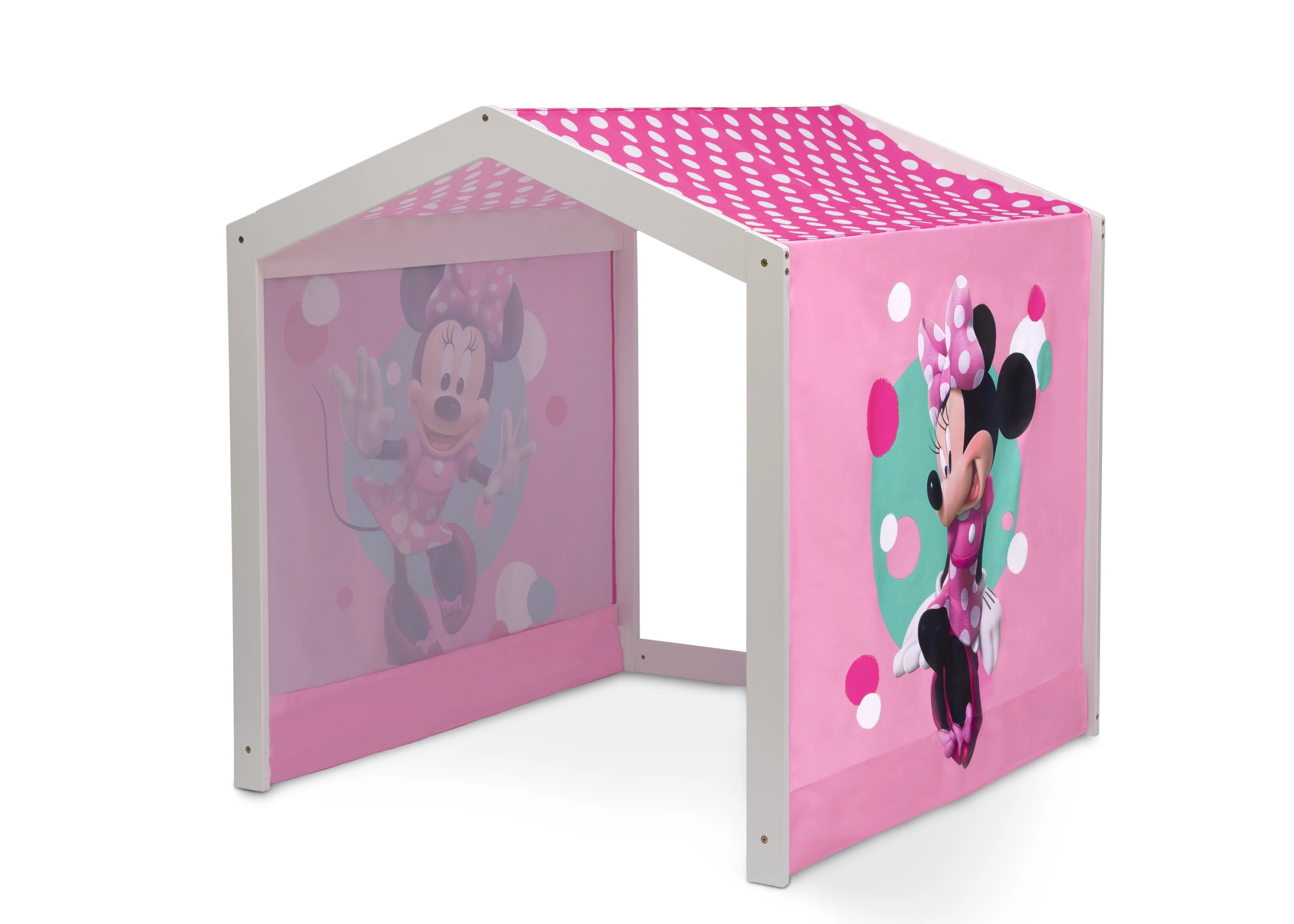 Minnie Mouse Indoor Playhouse with Fabric Tent for Boys and Girls - Image 4