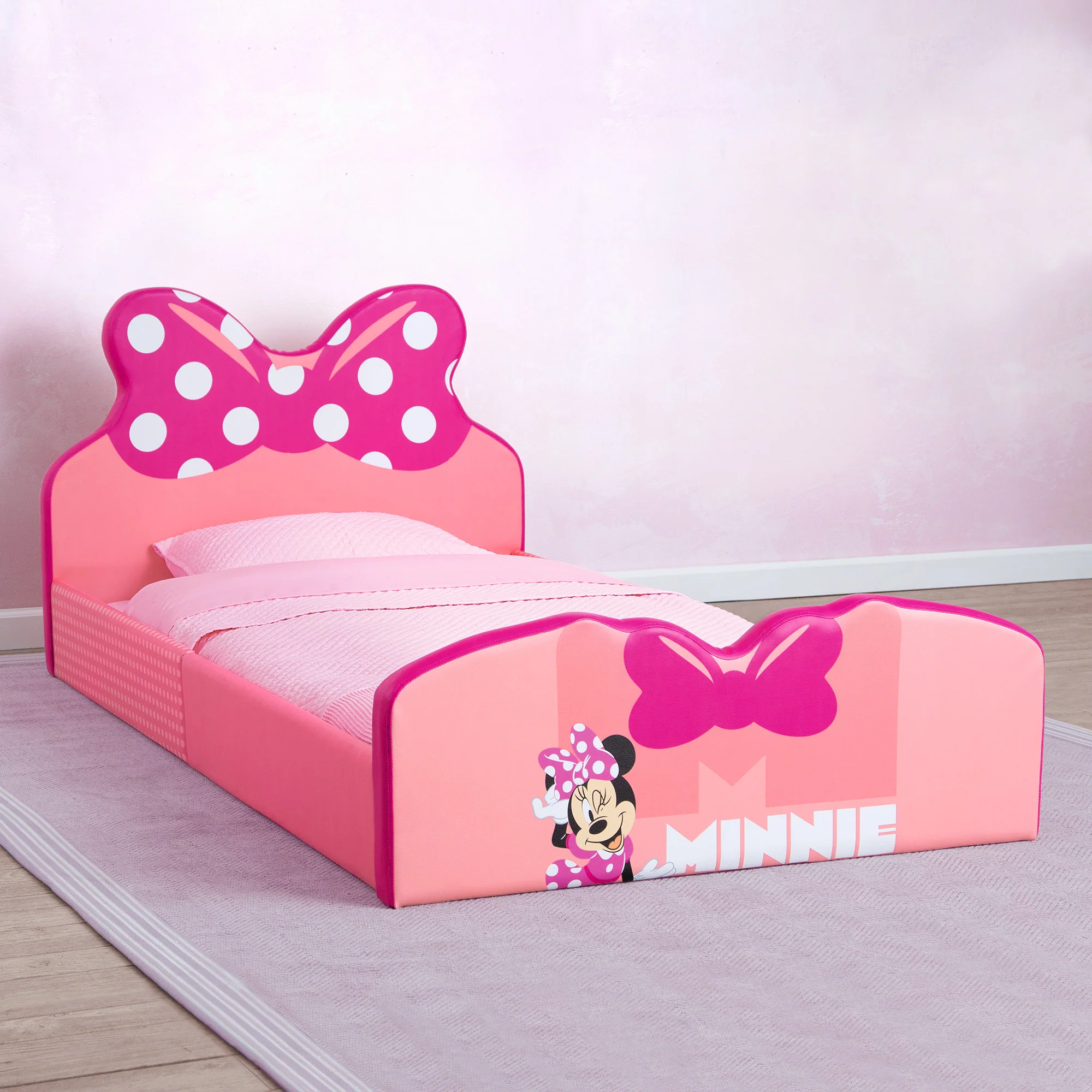 Minnie Mouse Upholstered Twin Bed - Image 6