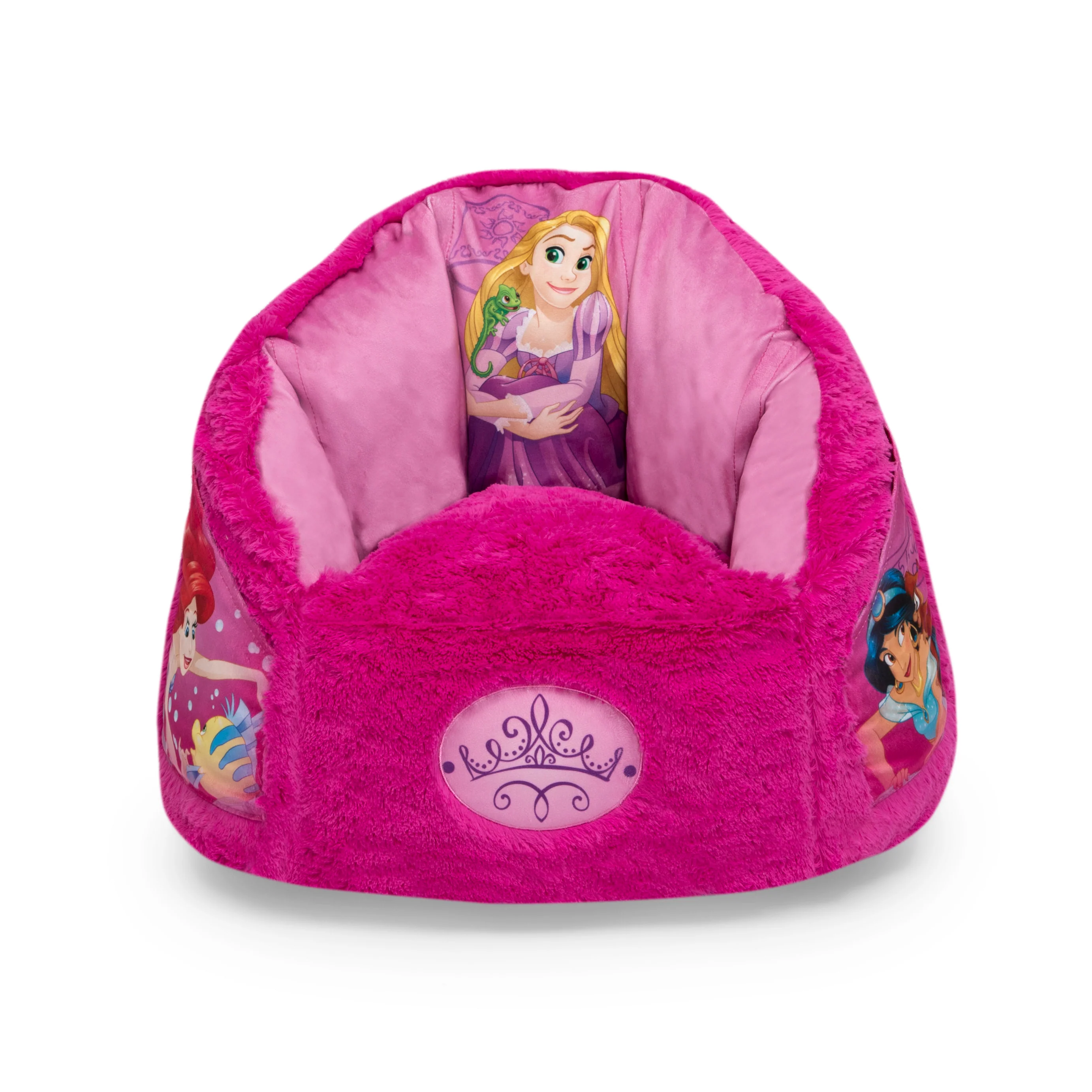 Disney Princess Cozee Fluffy Chair, Toddler Size (for Kids Up to 6 Years Old) - Image 2