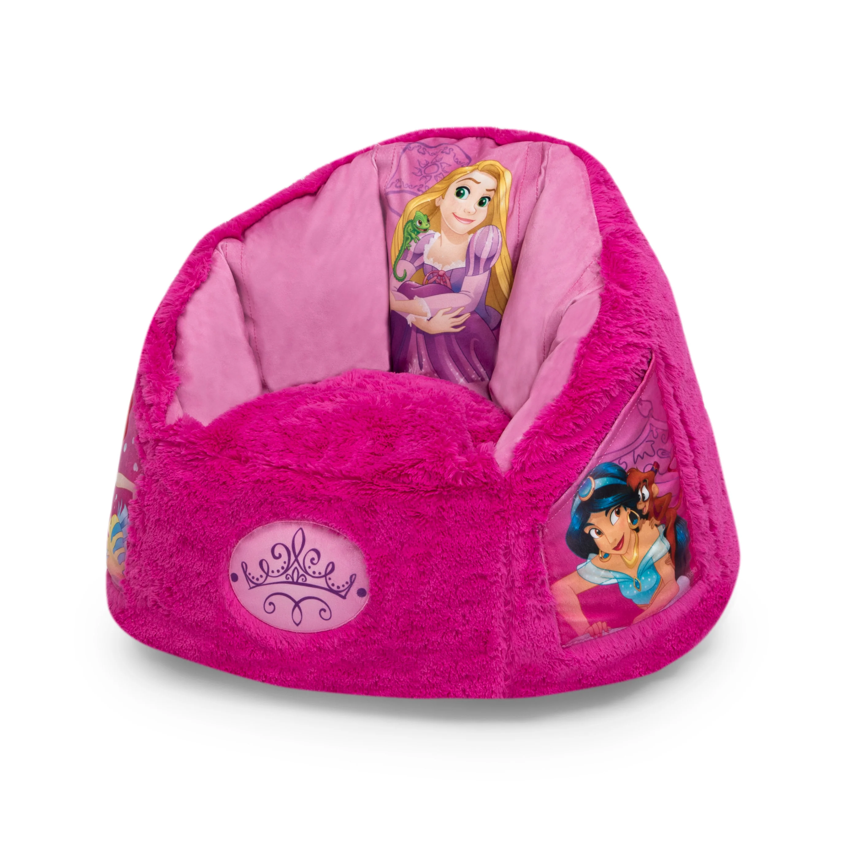 Disney Princess Cozee Fluffy Chair, Toddler Size (for Kids Up to 6 Years Old) - Image 4