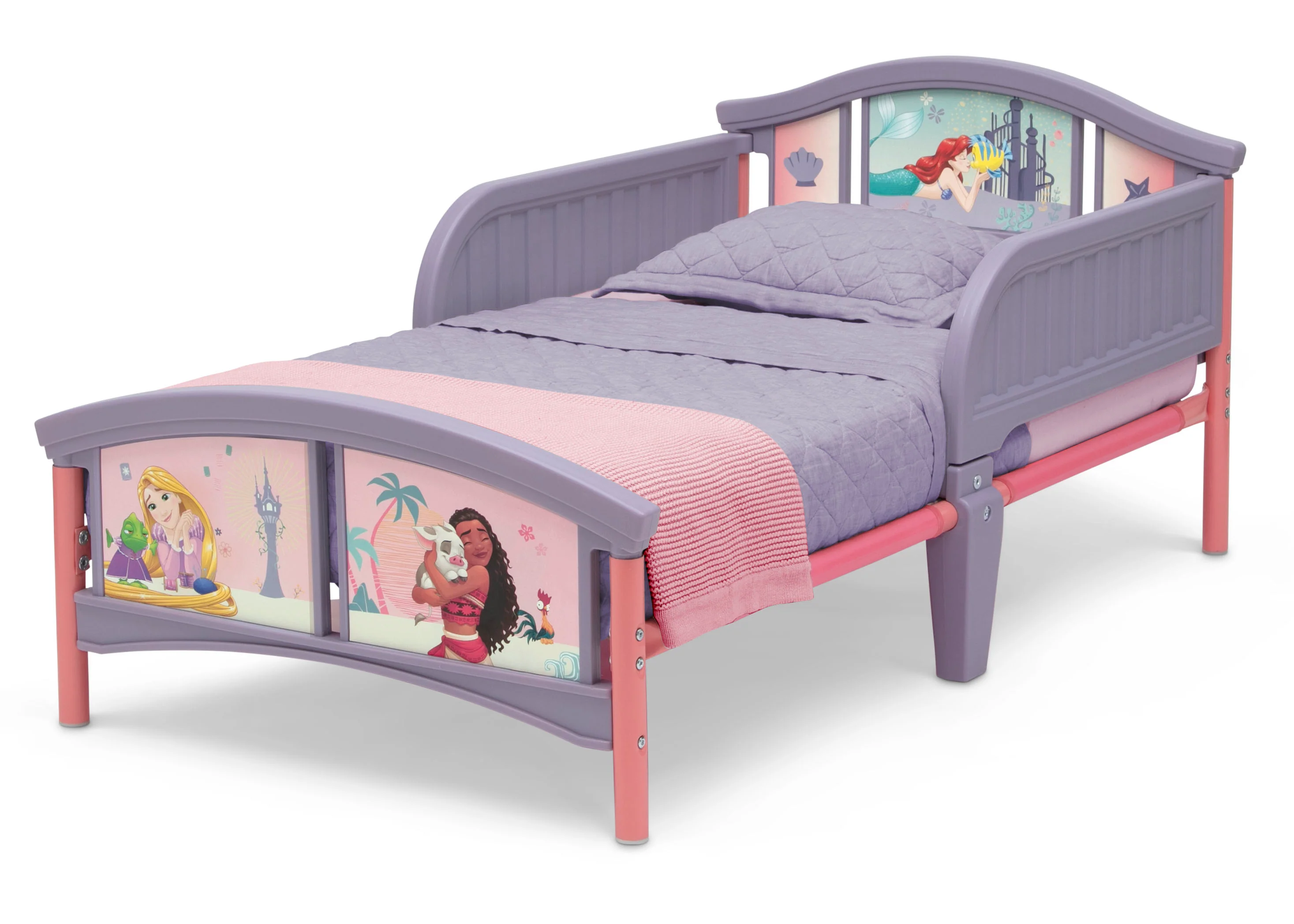 Princess Plastic Toddler Bed - Image 4