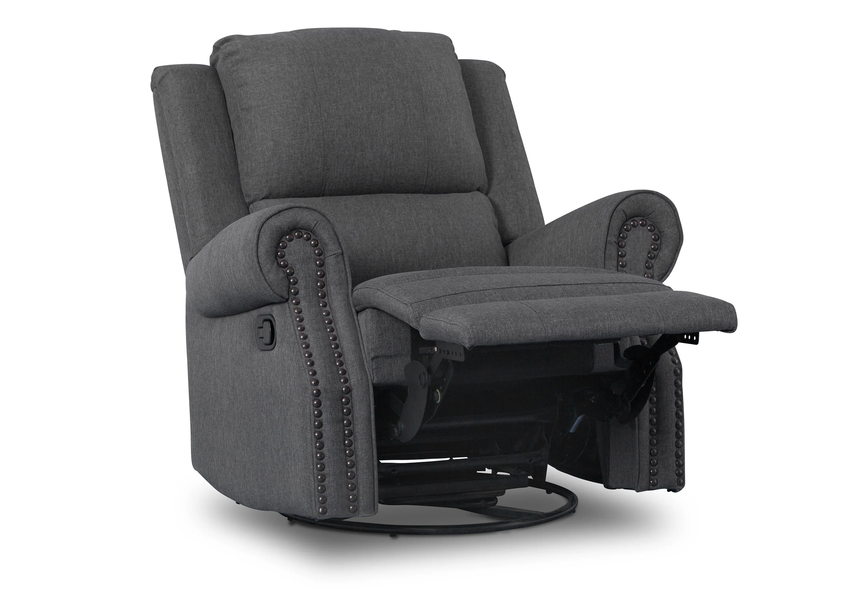 Drake Nursery Recliner Swivel Glider Chair - Image 12